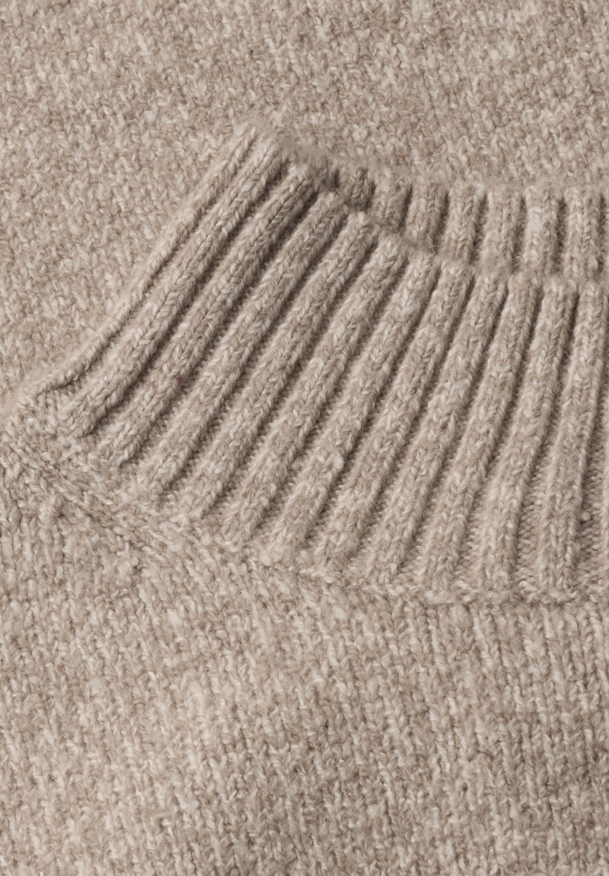 Street One - Pullover mit Turtle Neck - Farbe: sanded amber mel.