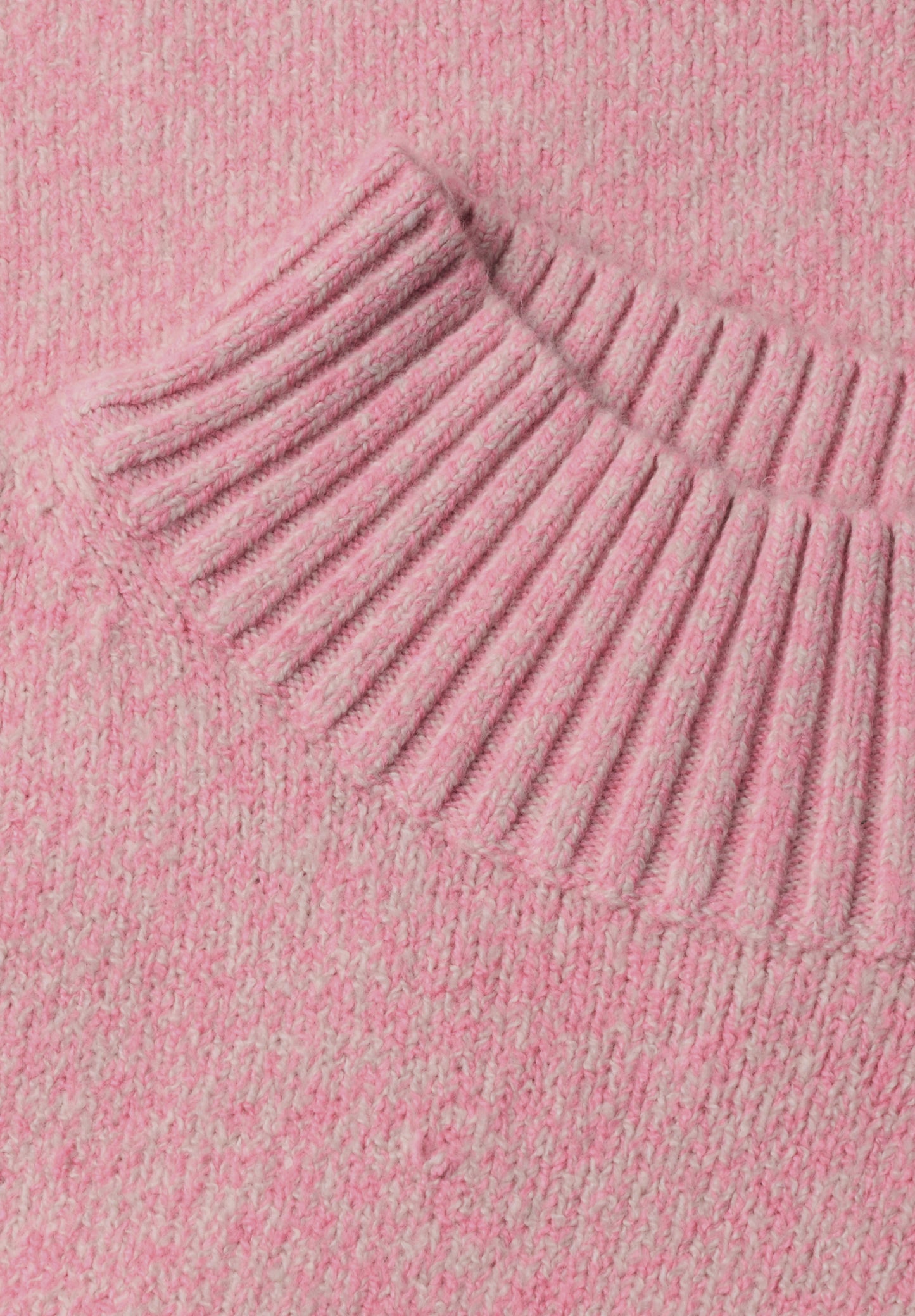 Street One - Pullover mit Turtle Neck - Farbe: warm blush mel.