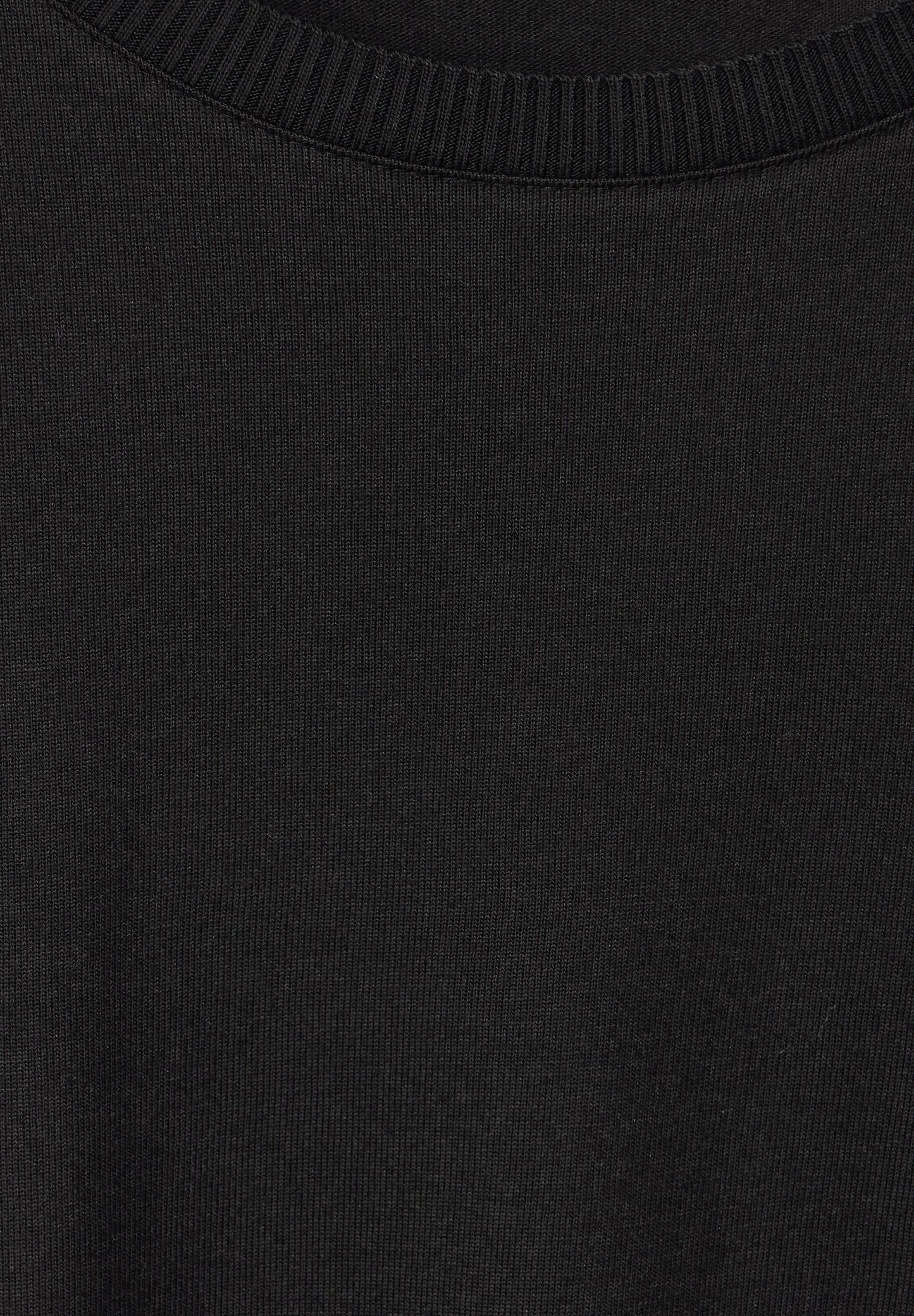 Street One - Shirt mit Knopfdetail - schwarz