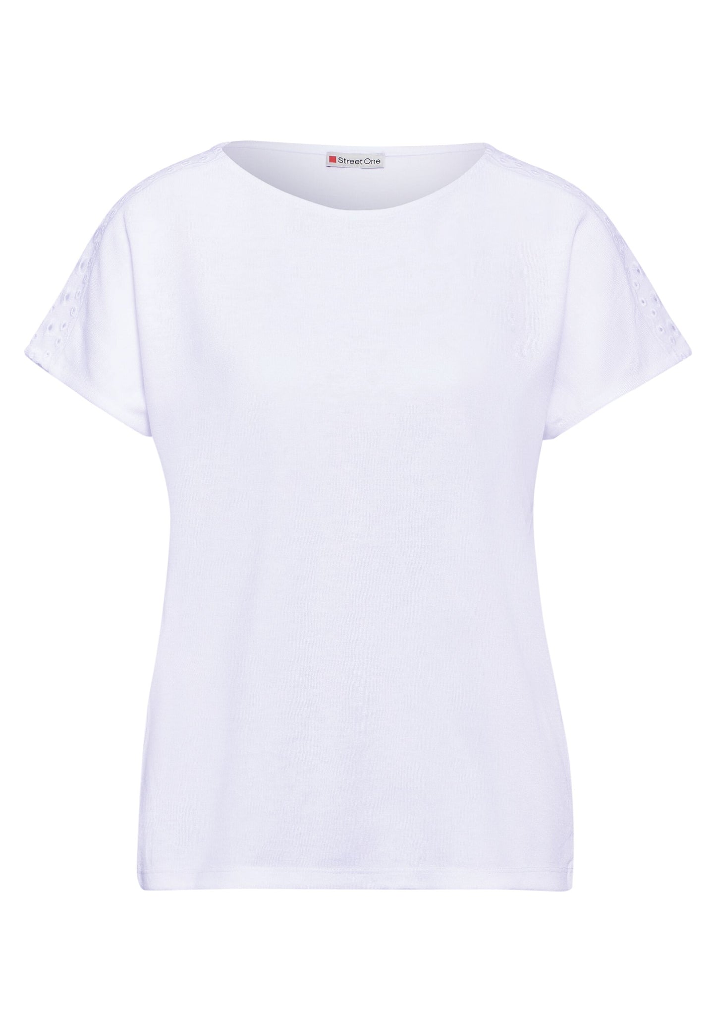 Street One - Leichtes T-Shirt - White