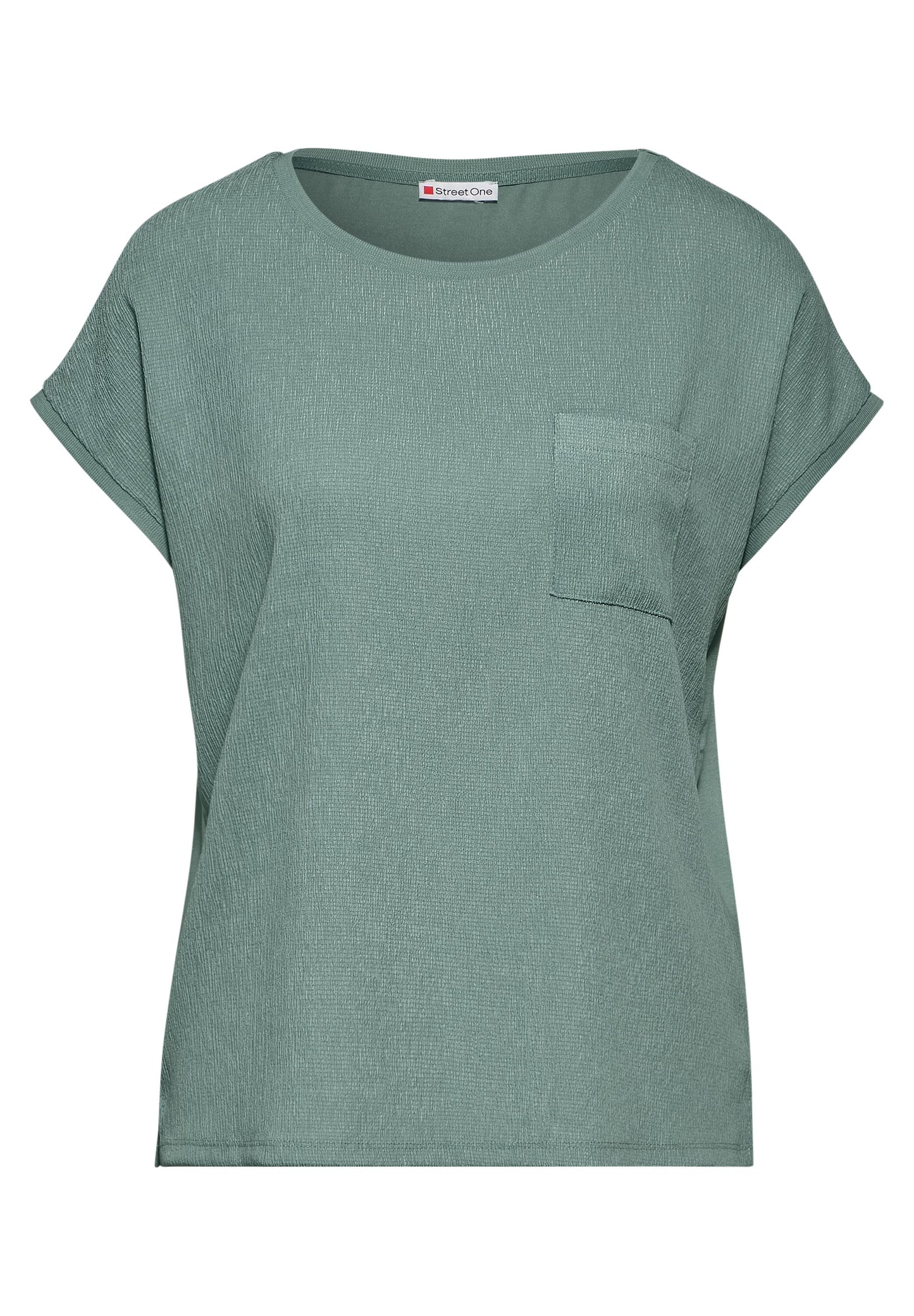 Street One - Struktumix-T-Shirt - seafoam green