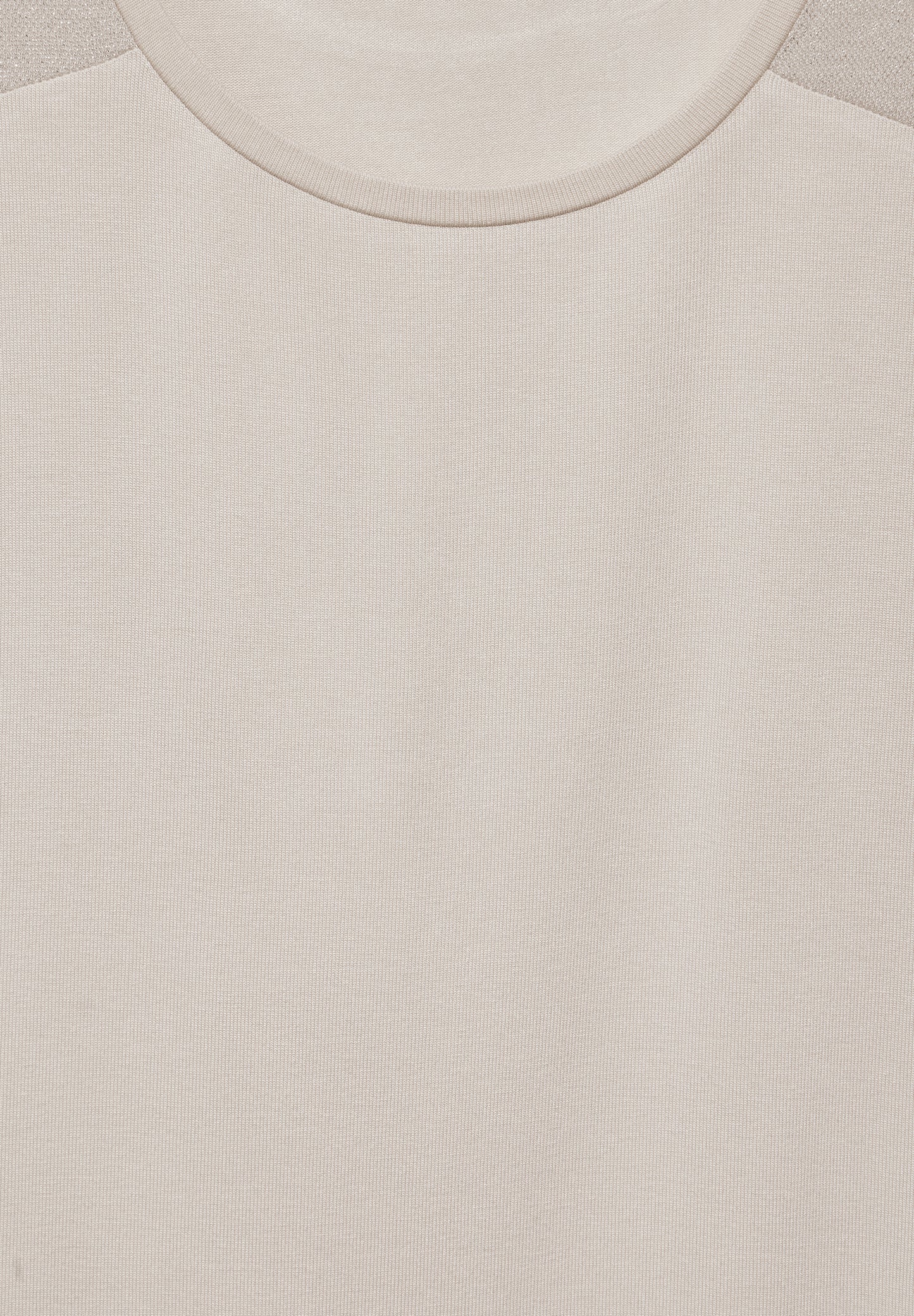 Street One T-Shirt mit Glanz-Detail - Farbe: sand