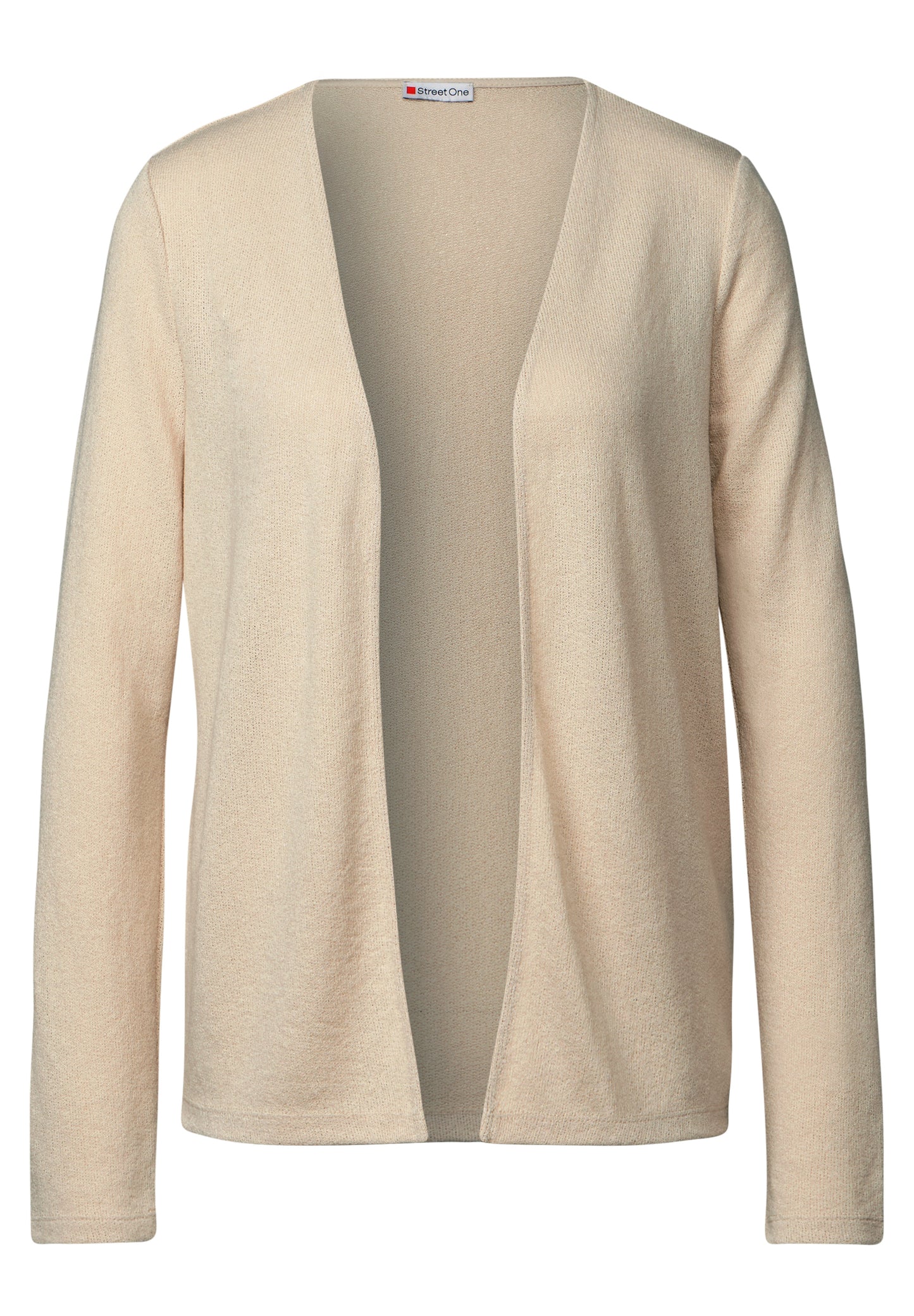 Street One Strick-Look Jacke - Farbe: cotton beige