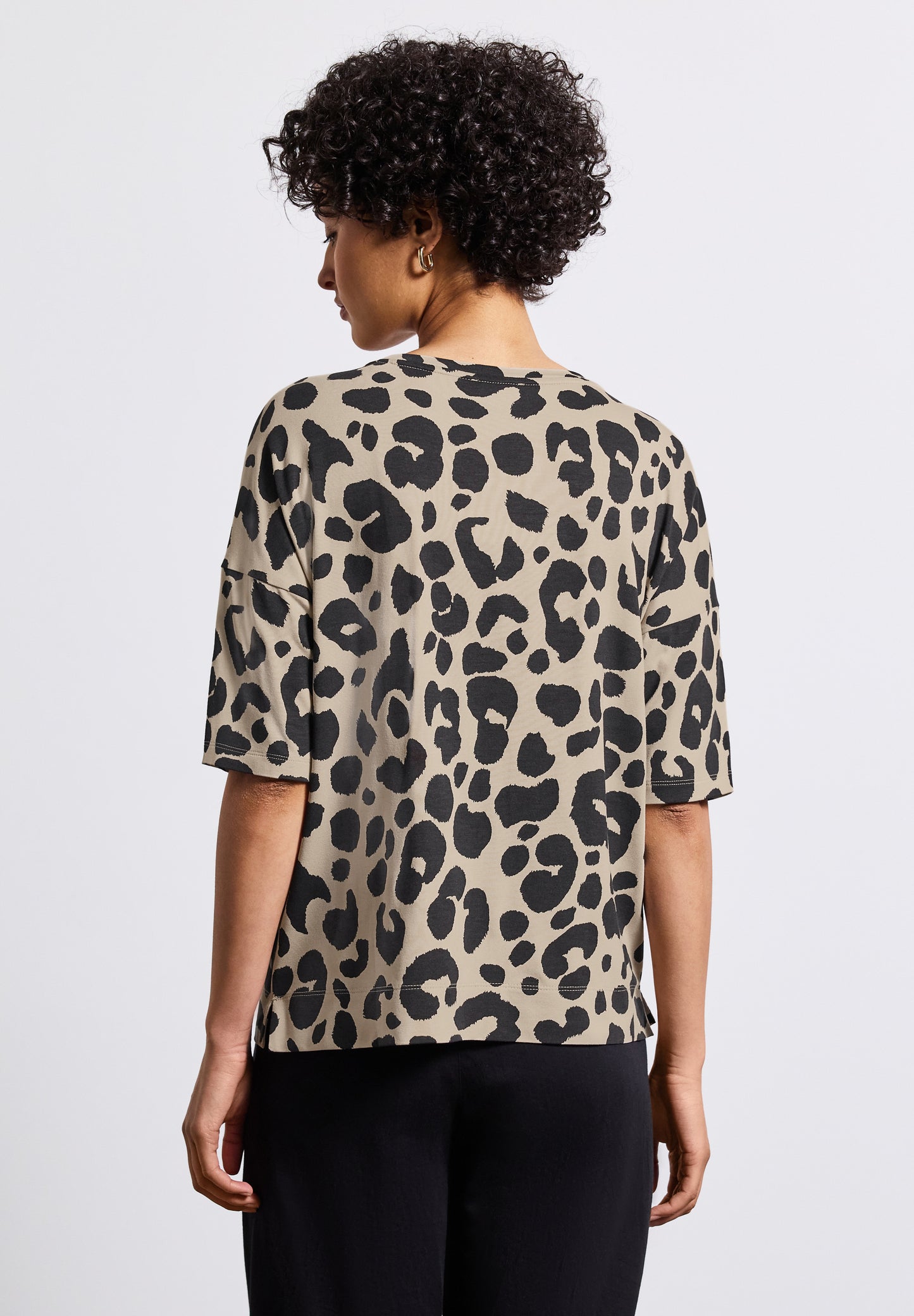 Street One Leo-T-Shirt - Farbe: coastal beige