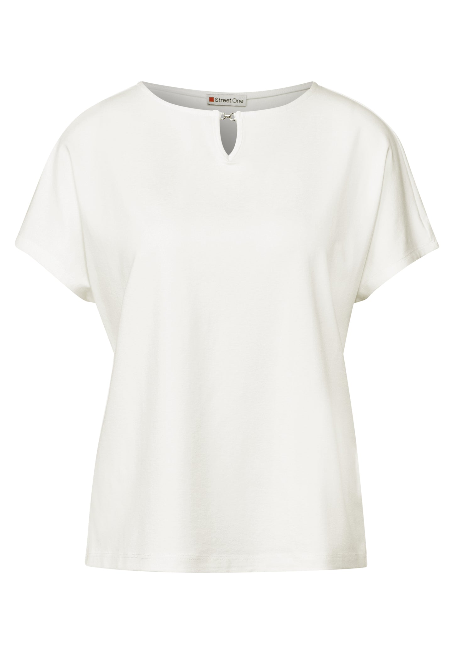 Street One Shirt mit Cut-Out - Farbe: off white