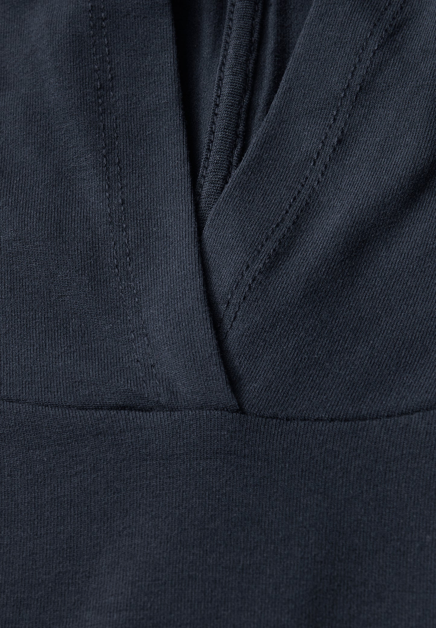 Street One T-Shirt mit Kapuze - Farbe: deepwater blue