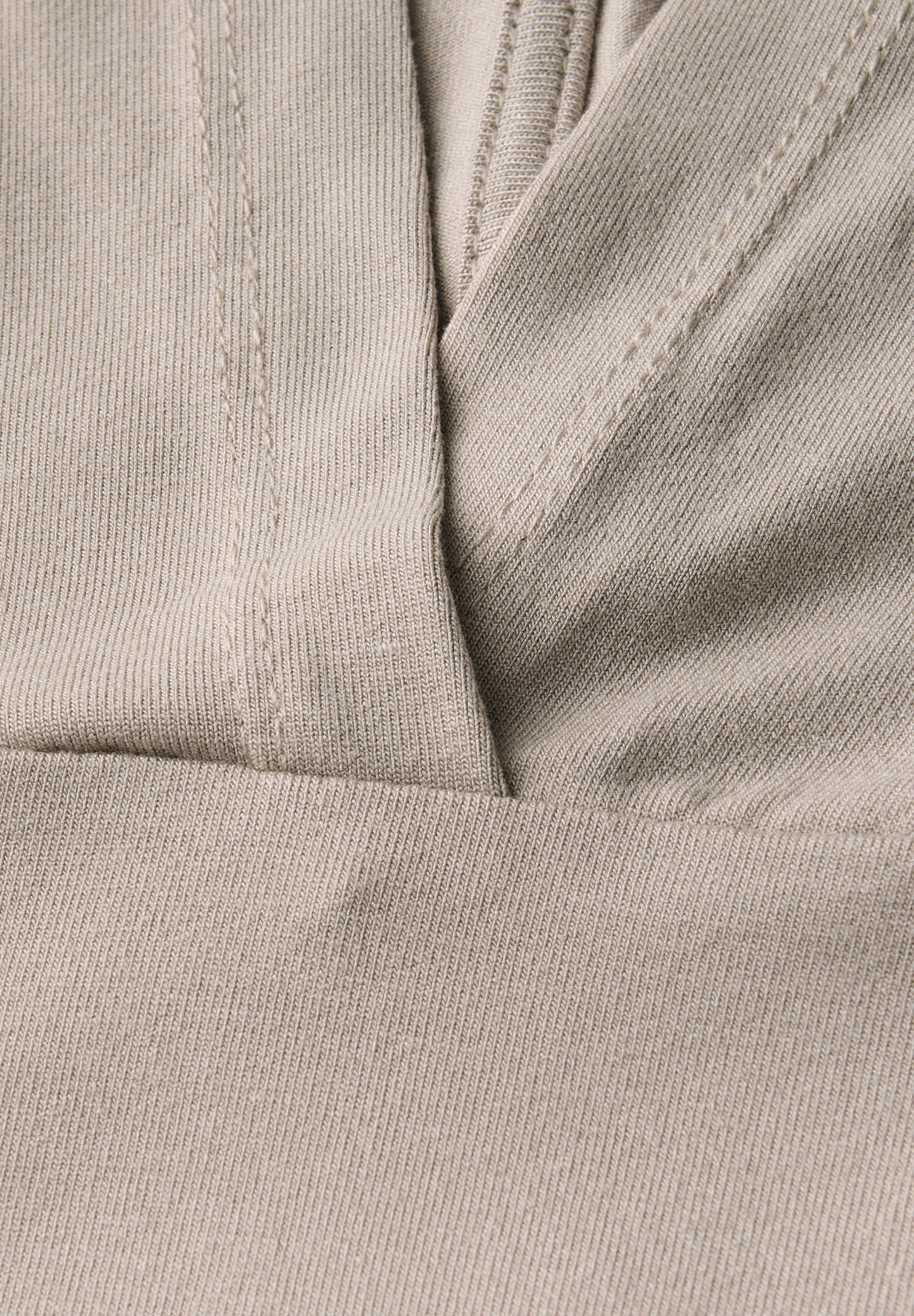 Street One T-Shirt mit Kapuze - Farbe: morning beige