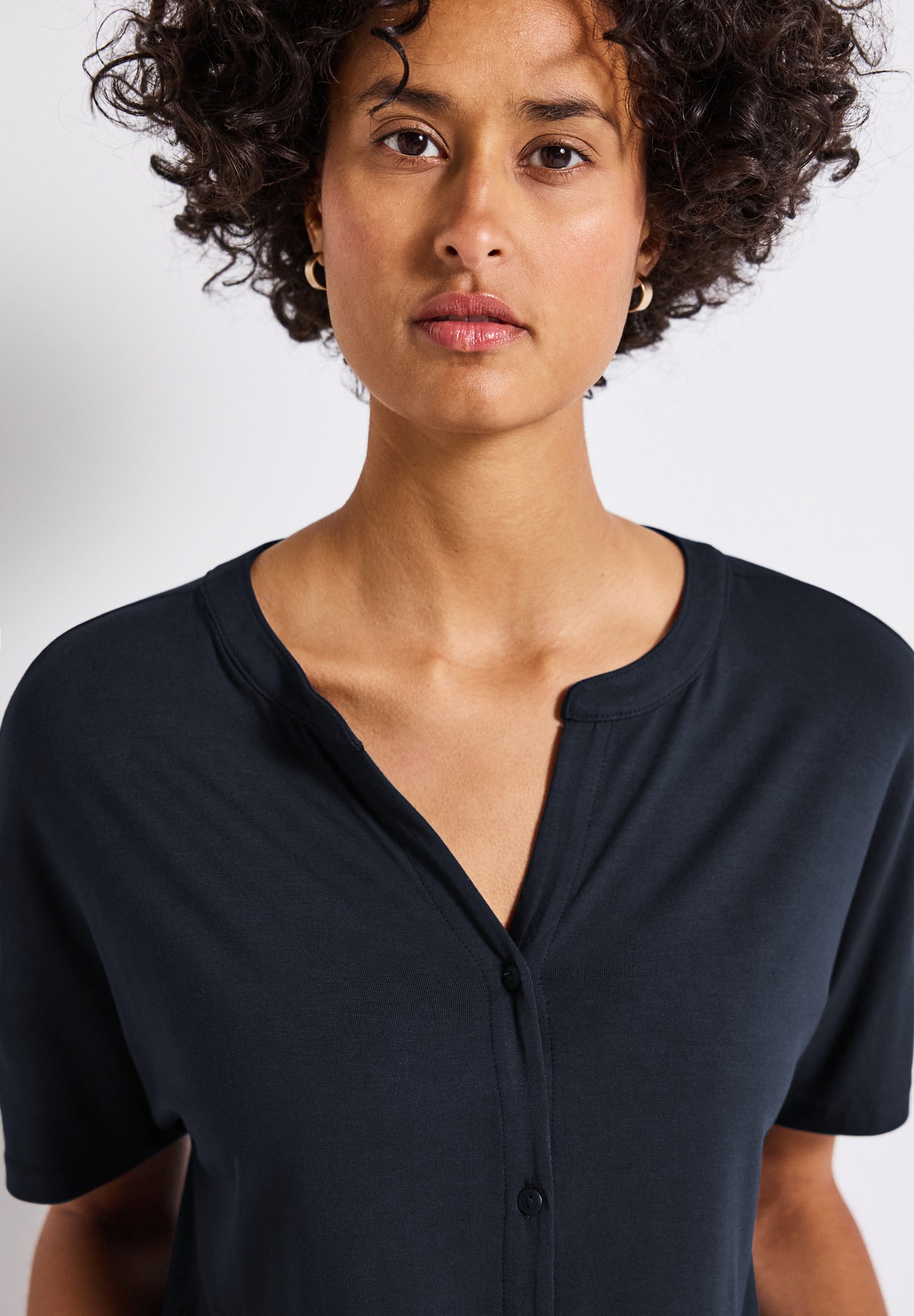 Street One Shirt im Tunika-Look - Farbe: deepwater blue