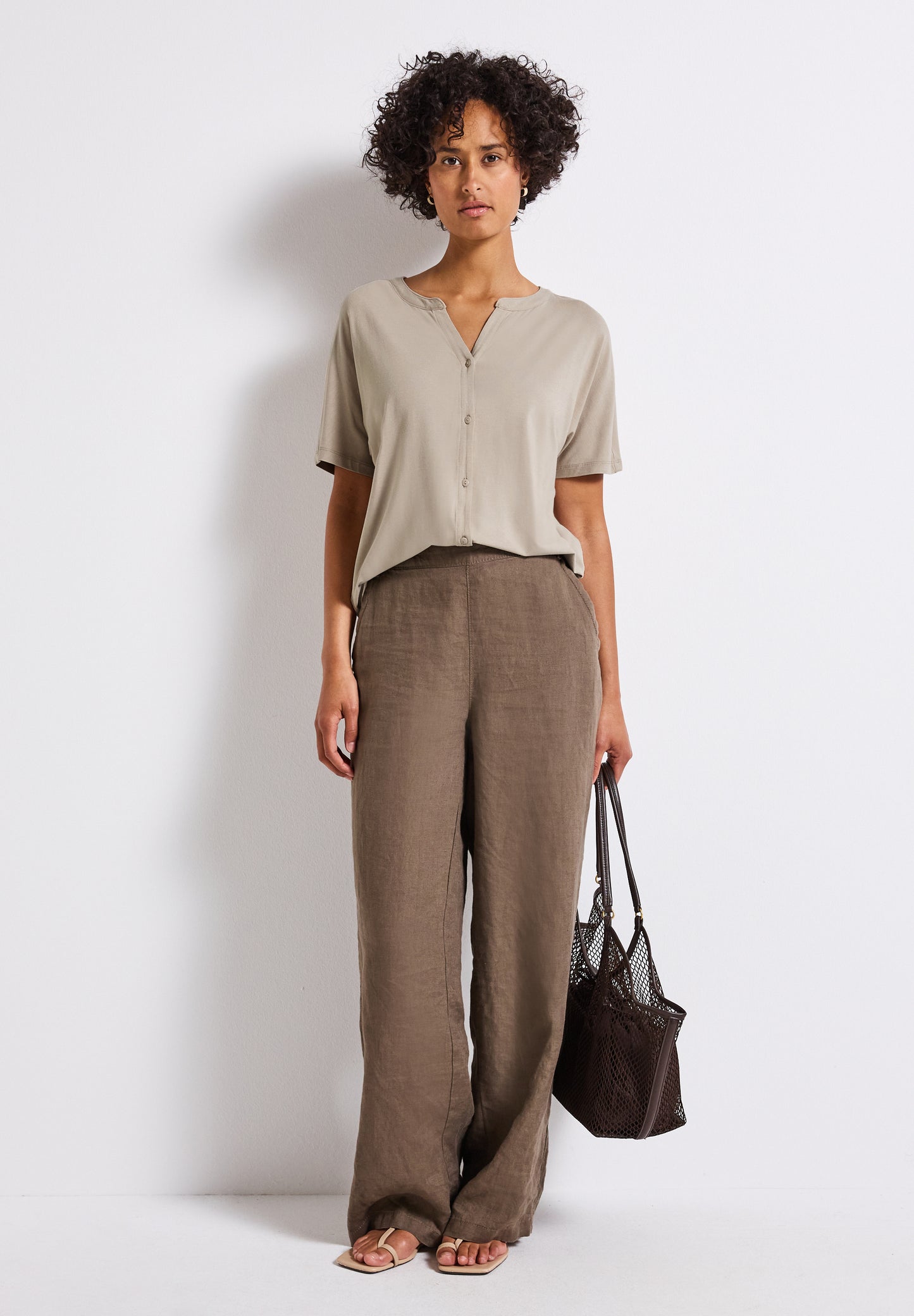 Street One Shirt im Tunika-Look - Farbe: morning beige