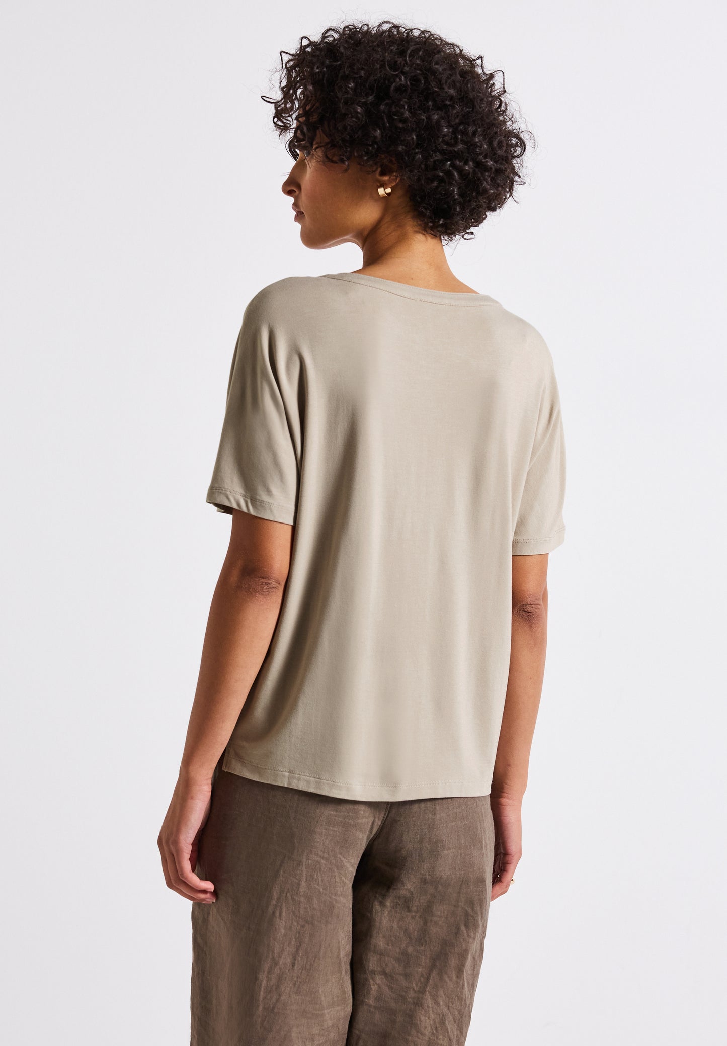 Street One Shirt im Tunika-Look - Farbe: morning beige