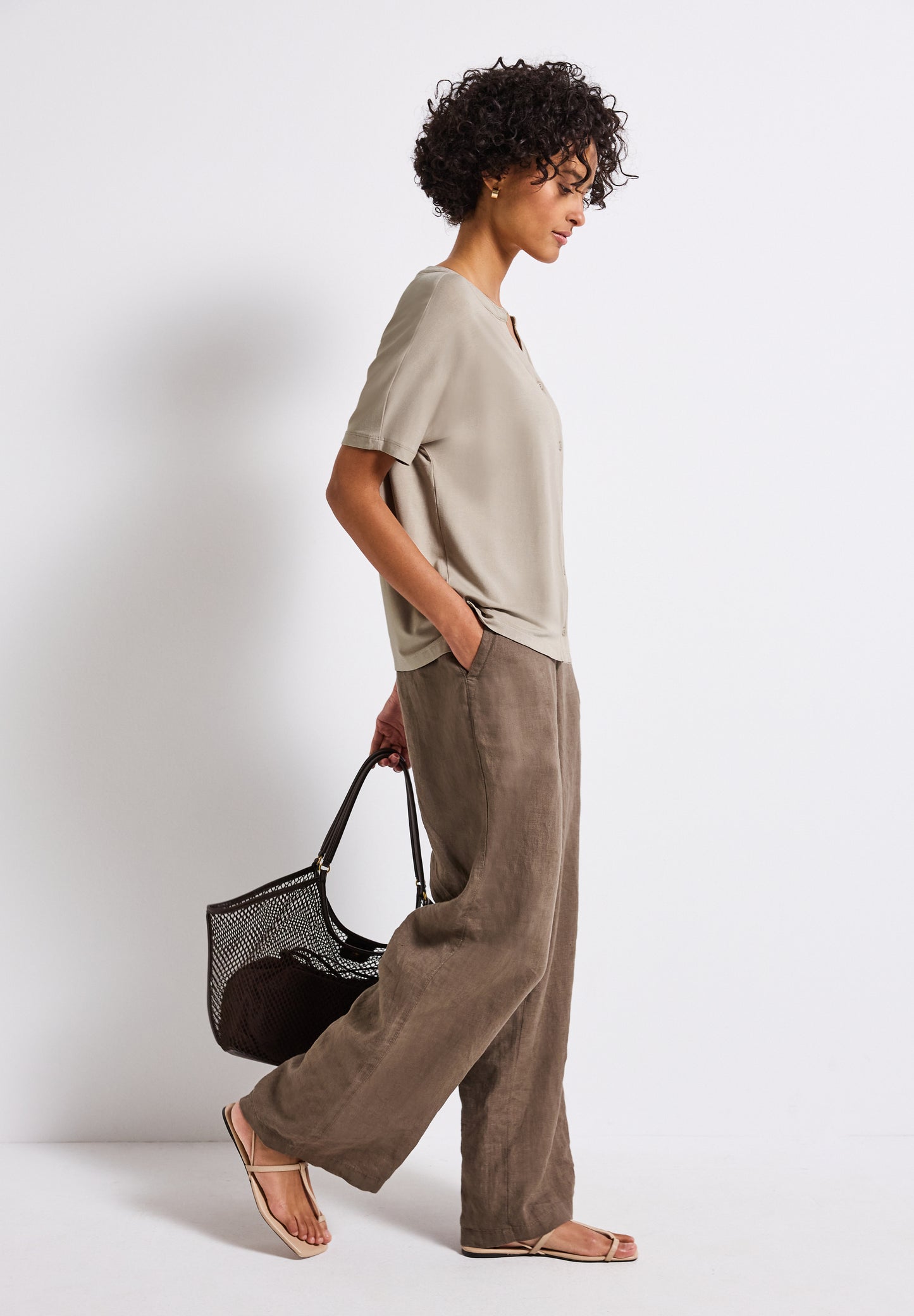 Street One Shirt im Tunika-Look - Farbe: morning beige
