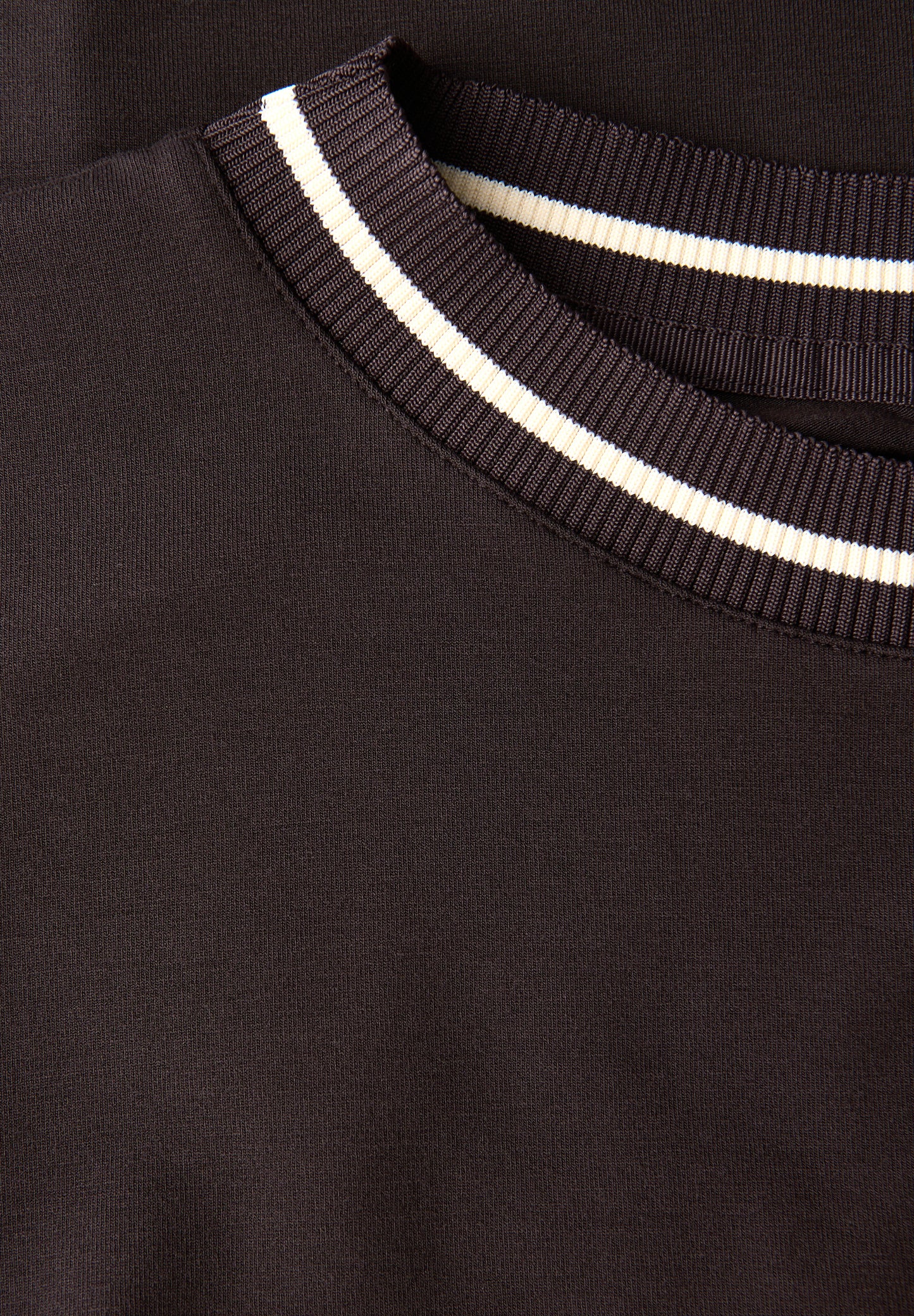 Street One Shirt mit Rippdetail - Farbe: deep roast brown