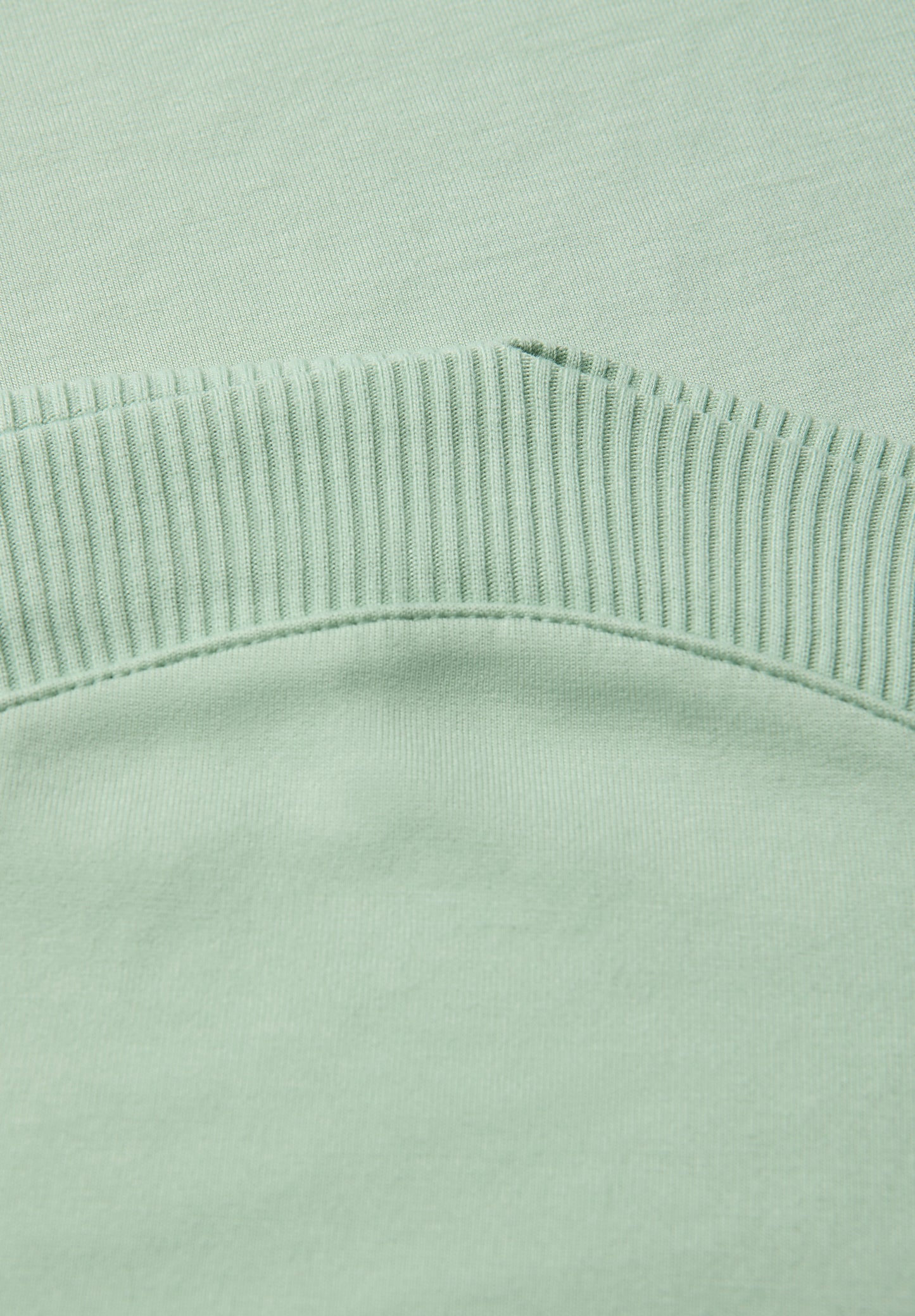 Street One Shirt mit U-Boot-Ausschnitt - Farbe: serene green
