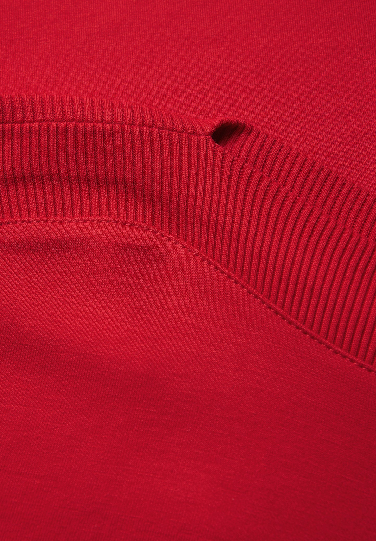 Street One Shirt mit U-Boot-Ausschnitt - Farbe: racing red