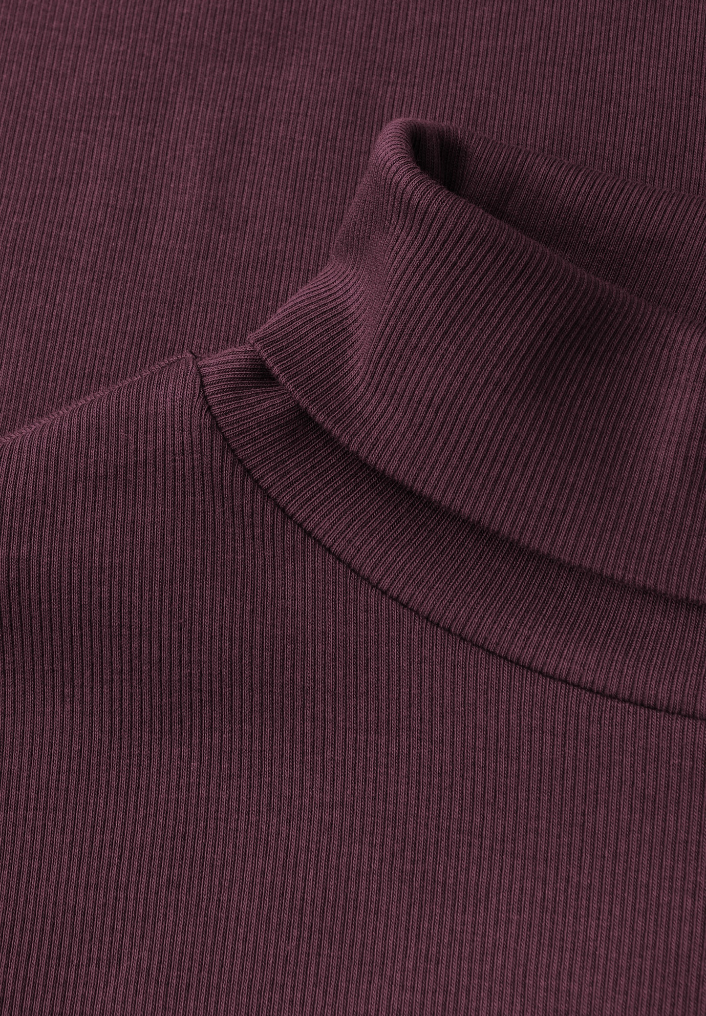 Street One Basic Rollkragenshirt - Farbe: jazz berry