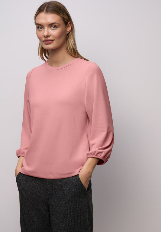 Street One - Jacquard Shirt - Farbe: powder pink