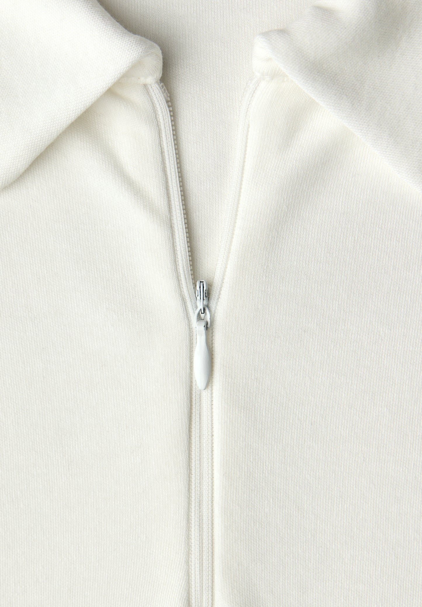 Street One - Poloshirt mit Zipper - Farbe: off white