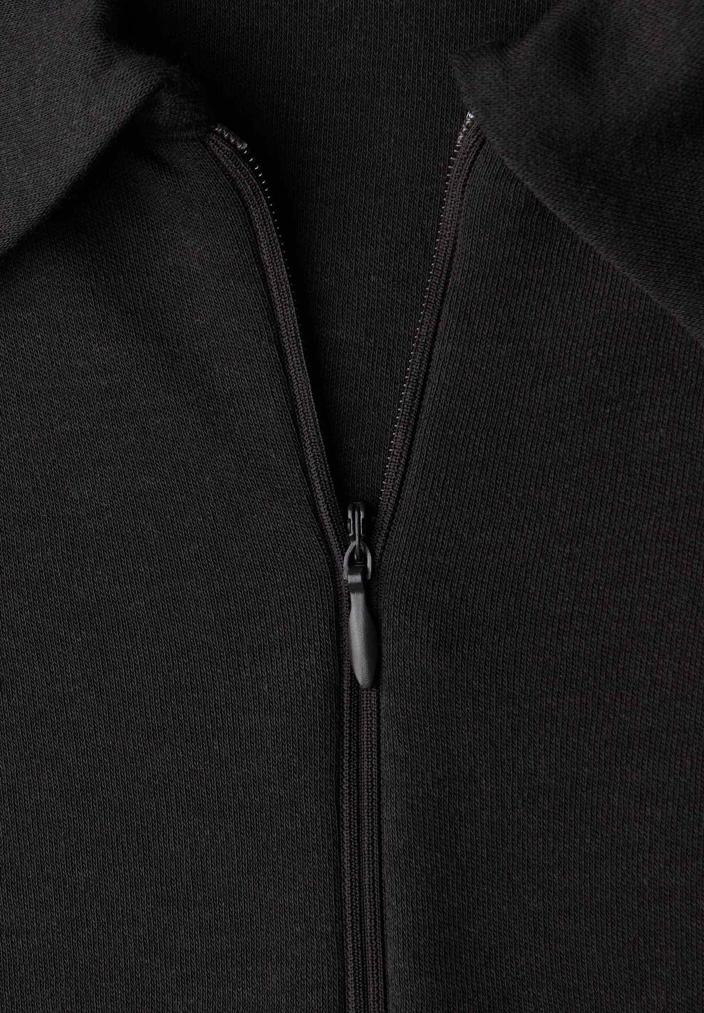 Street One - Poloshirt mit Zipper - Farbe: darkest brown