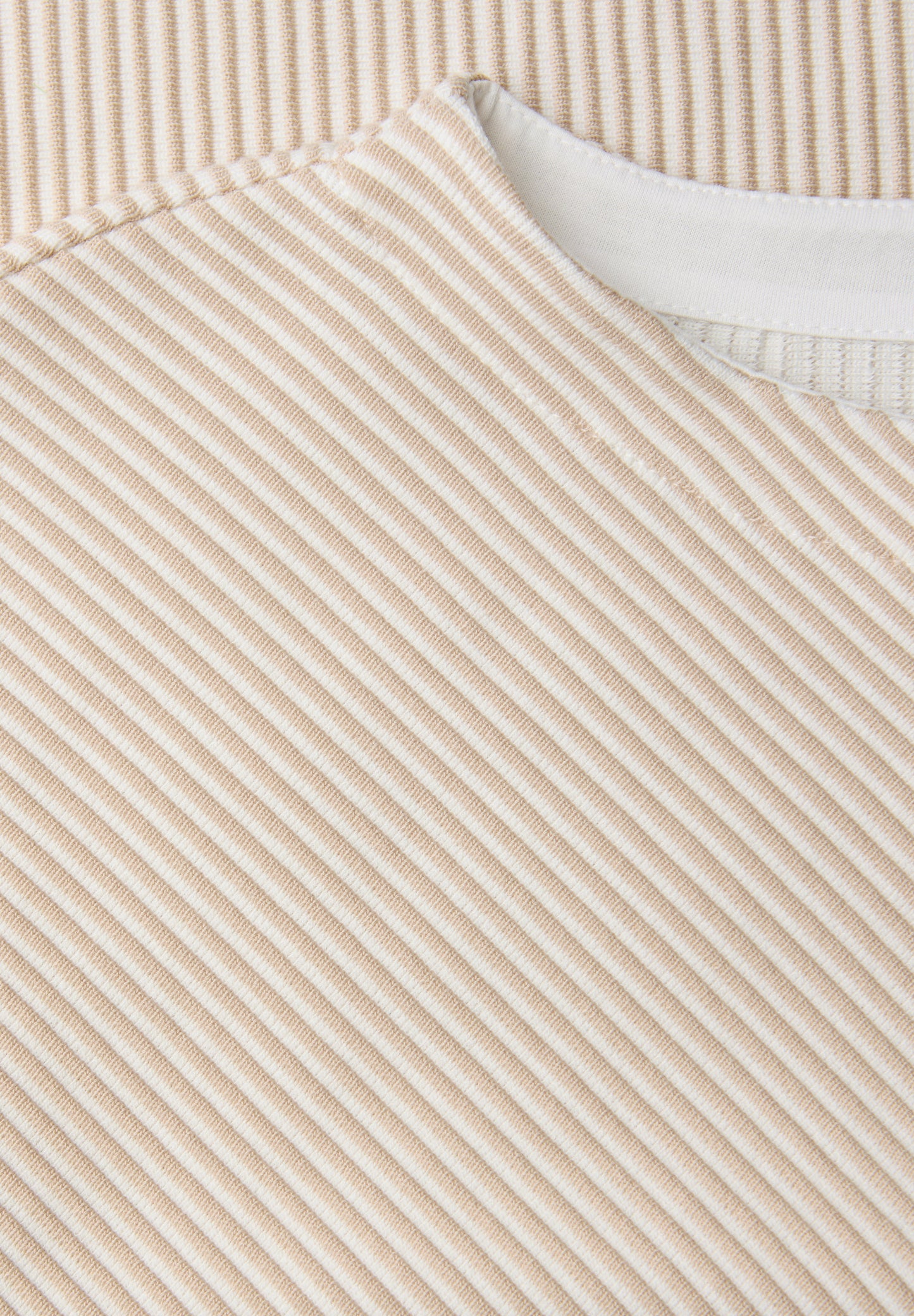 Street One - Two-Tone Strukturshirt - Farbe: off white