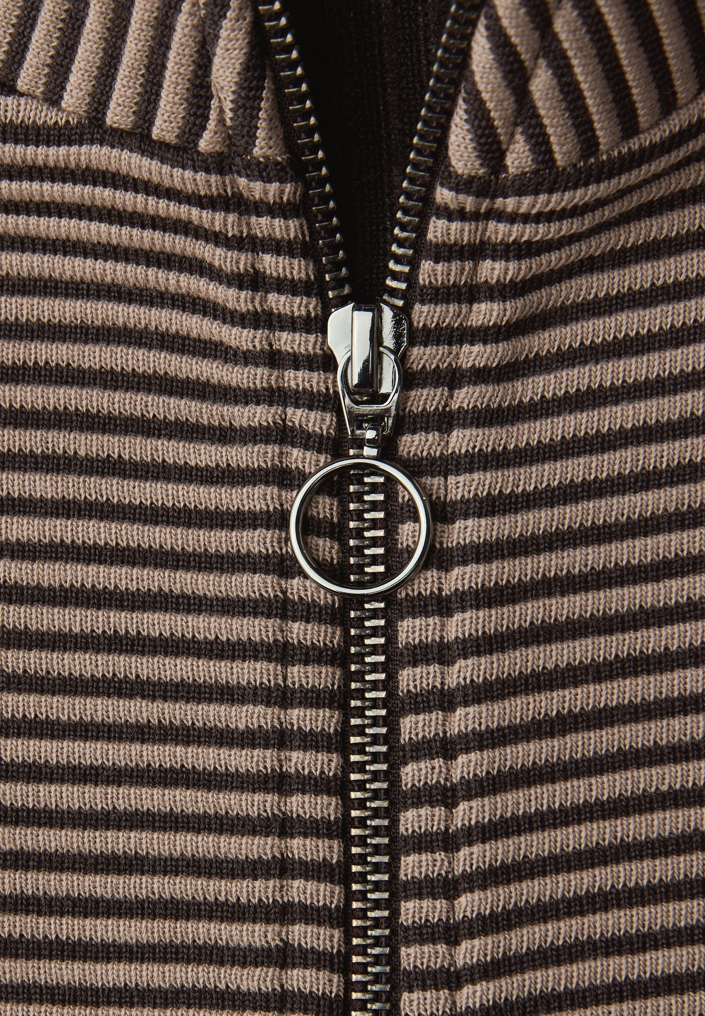 Street One - Two-Tone Strukturjacke - Farbe: darkest brown