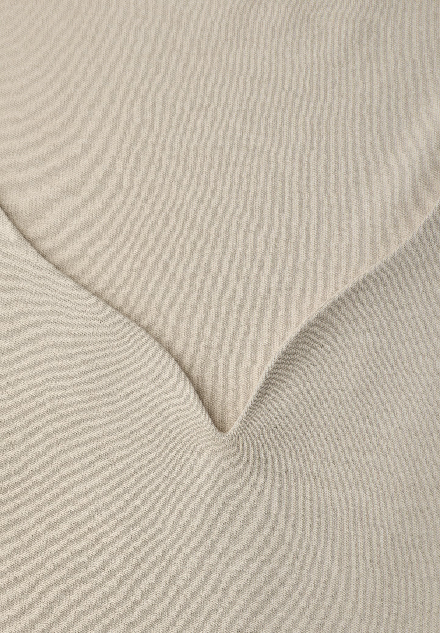 Street One - Shirt mit Herzausschnitt - Farbe: cotton beige