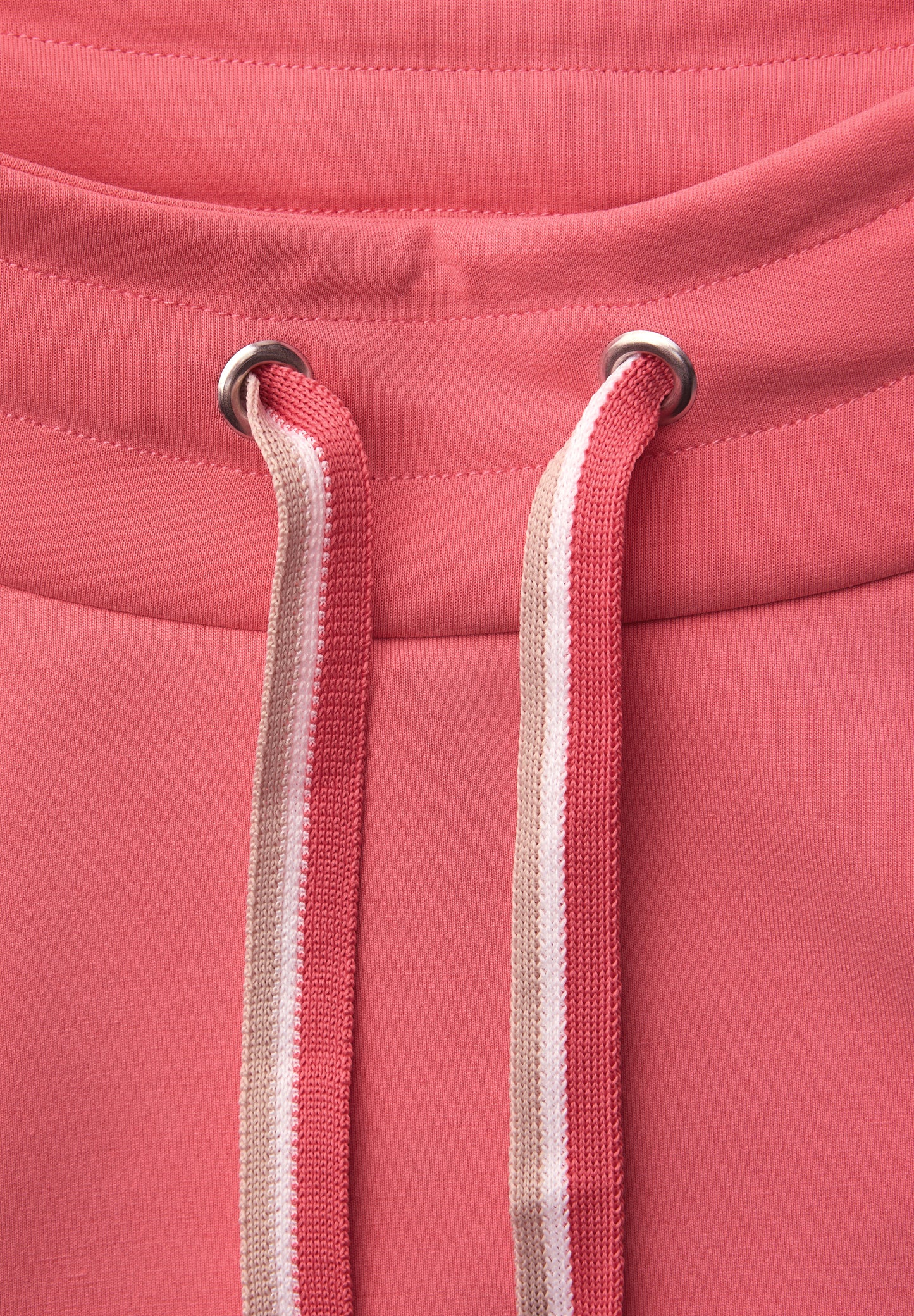 Street One - Shirt in Unifarbe - Farbe: striking coral