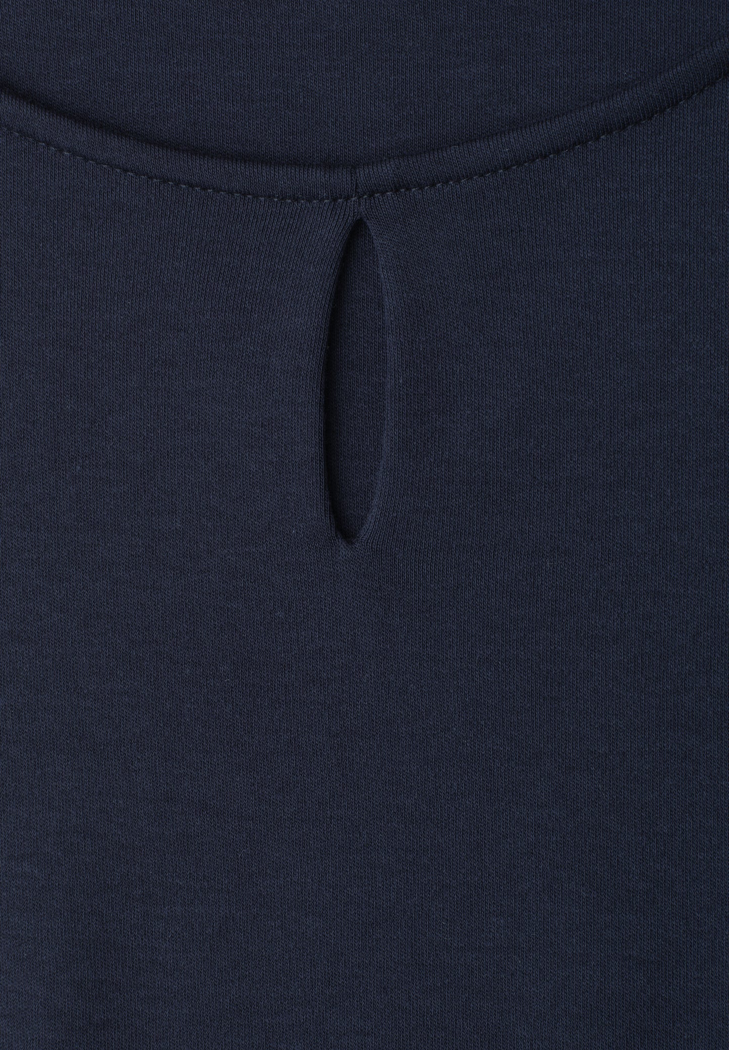 Street One - Top mit Rundhals und Cut-Out-Detail - Farbe: deep blue