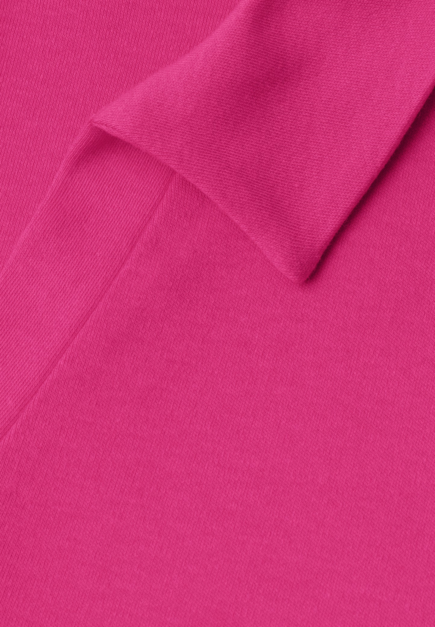 Street One - Dropped Shoulder Poloshirt mit Elastikbund - Farbe: magenta dream