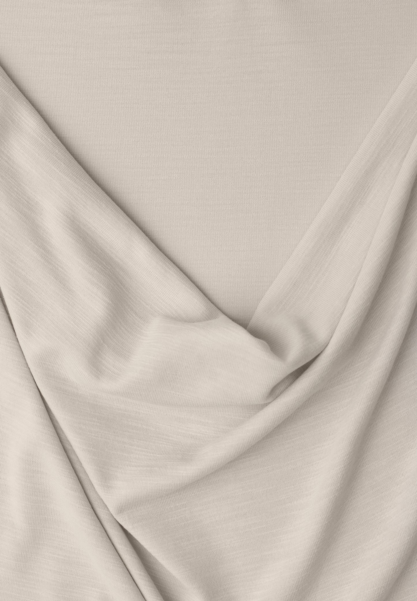 Street One - Silk-Look Shirt mit Waterfall-Front - Farbe: clay sand