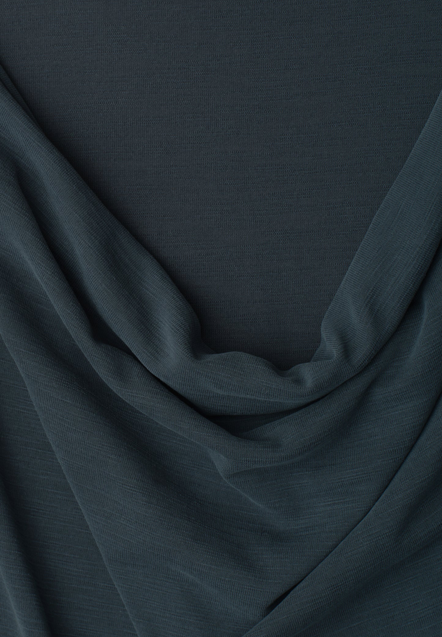 Street One - Silk-Look Shirt mit Waterfall-Front - Farbe: deep bound green