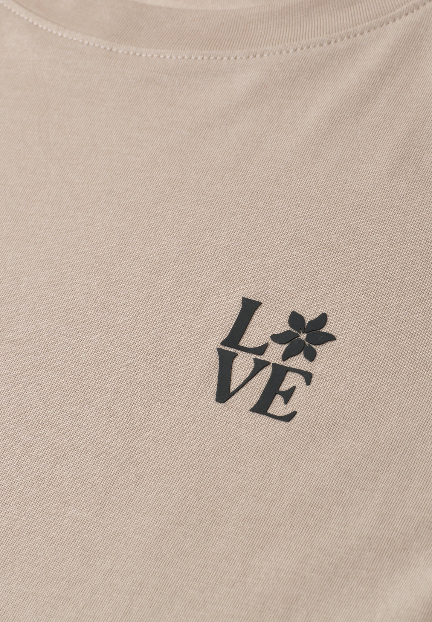 Street One - T-Shirt mit Rundhals und Printdetail - Farbe: clay sand