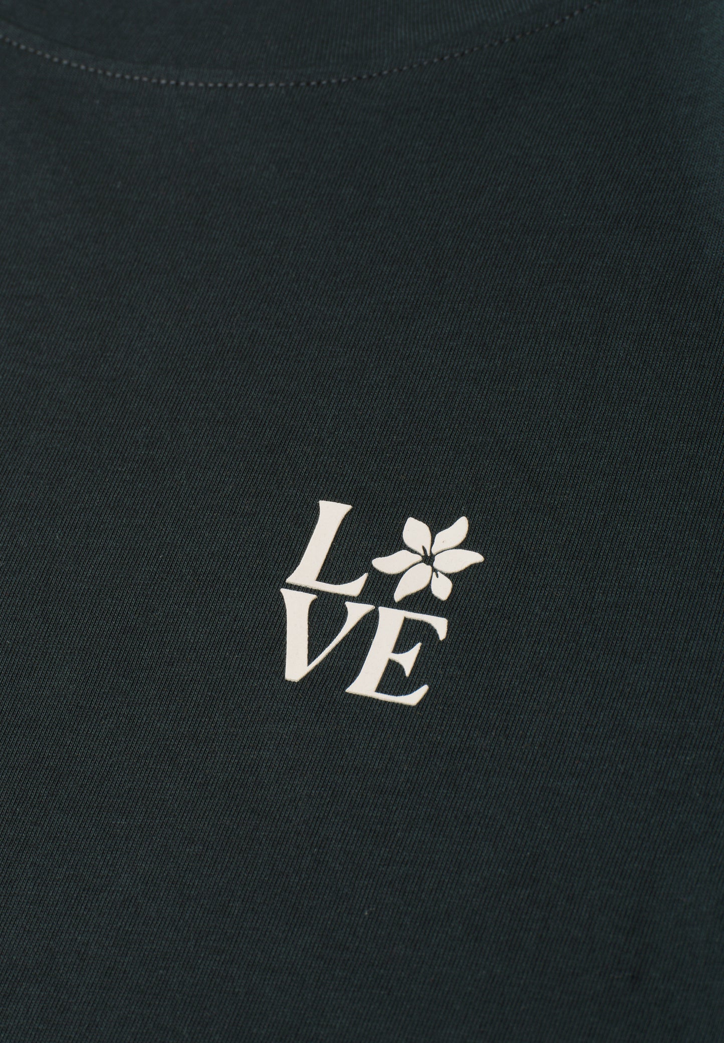 Street One - T-Shirt mit Rundhals und Printdetail - Farbe: deep bound green