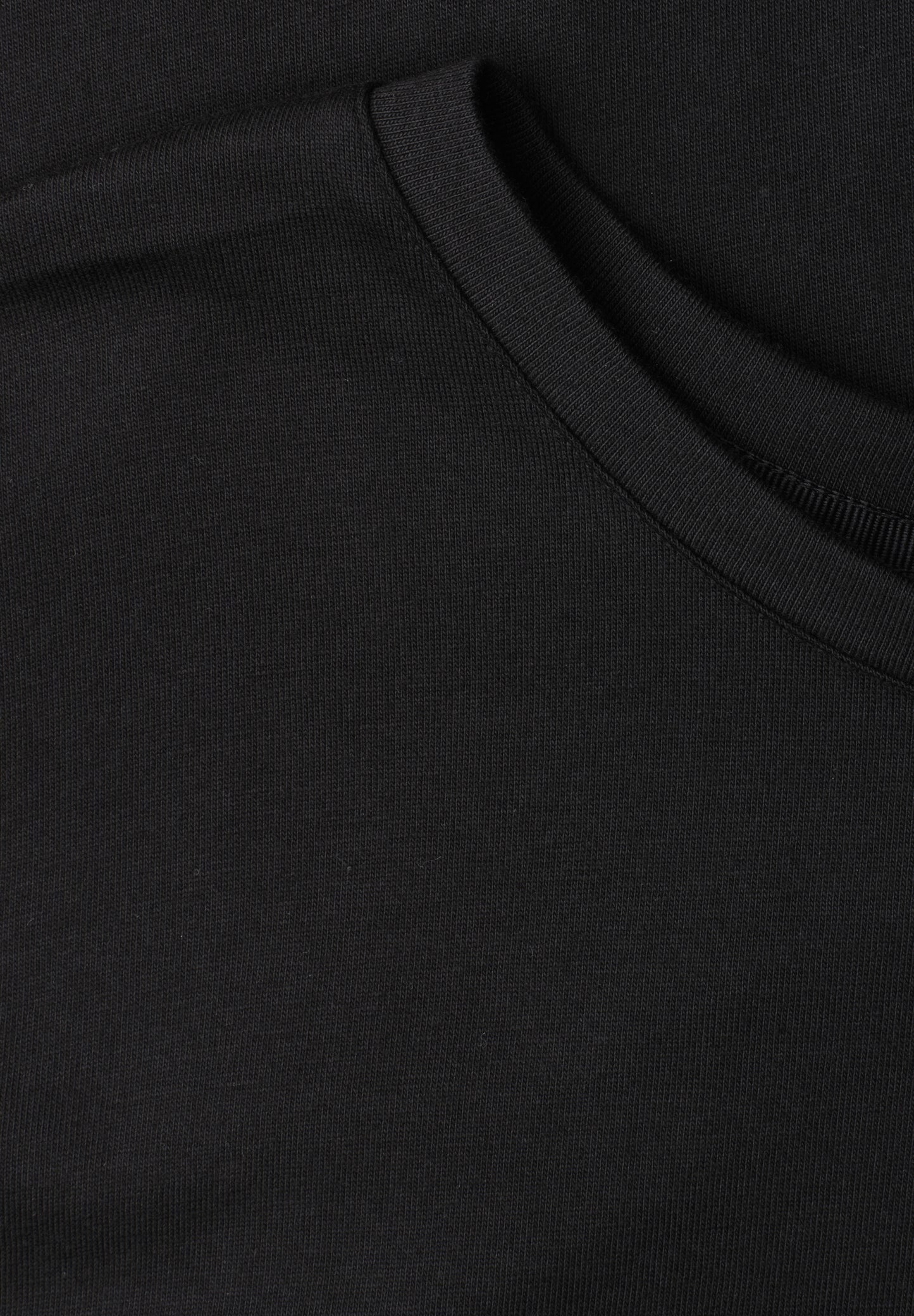 Street One - T-Shirt mit Rundhals und Spitze - Farbe: Black