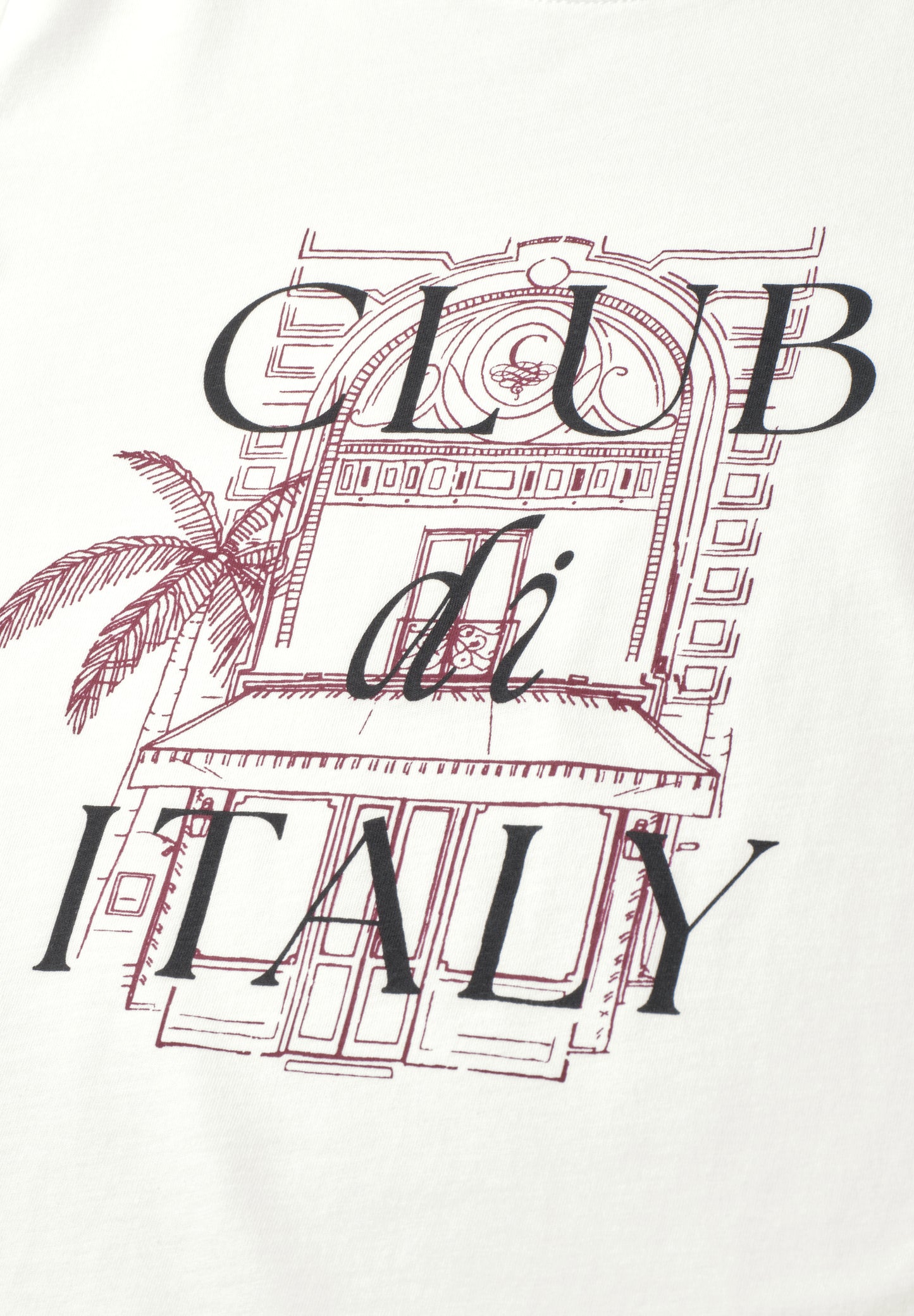 Street One - T-Shirt mit Rundhals und Artwork - Farbe: off white