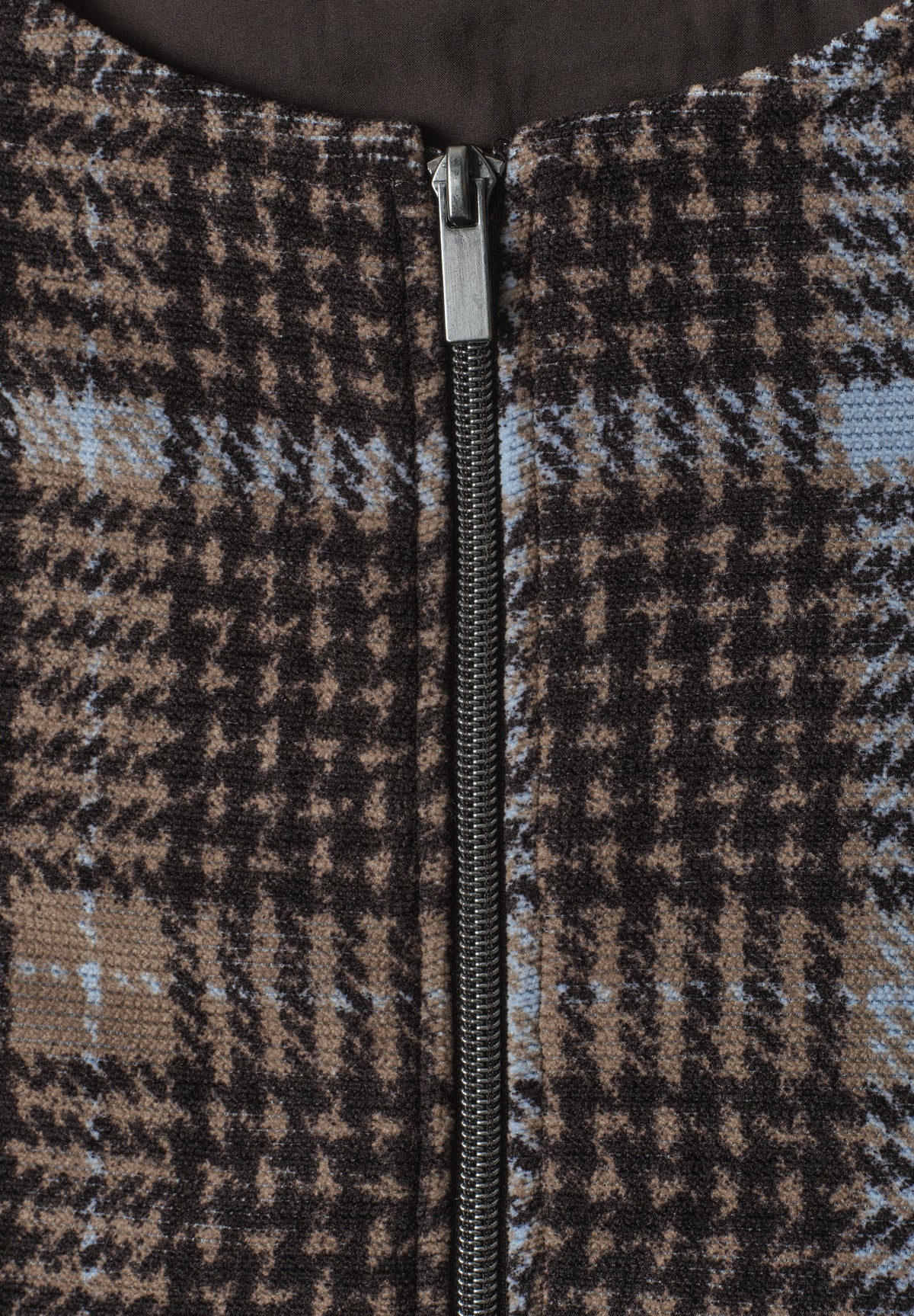 Street One - Jacke mit Rundhals und Cord-Struktur - Farbe: silk brown