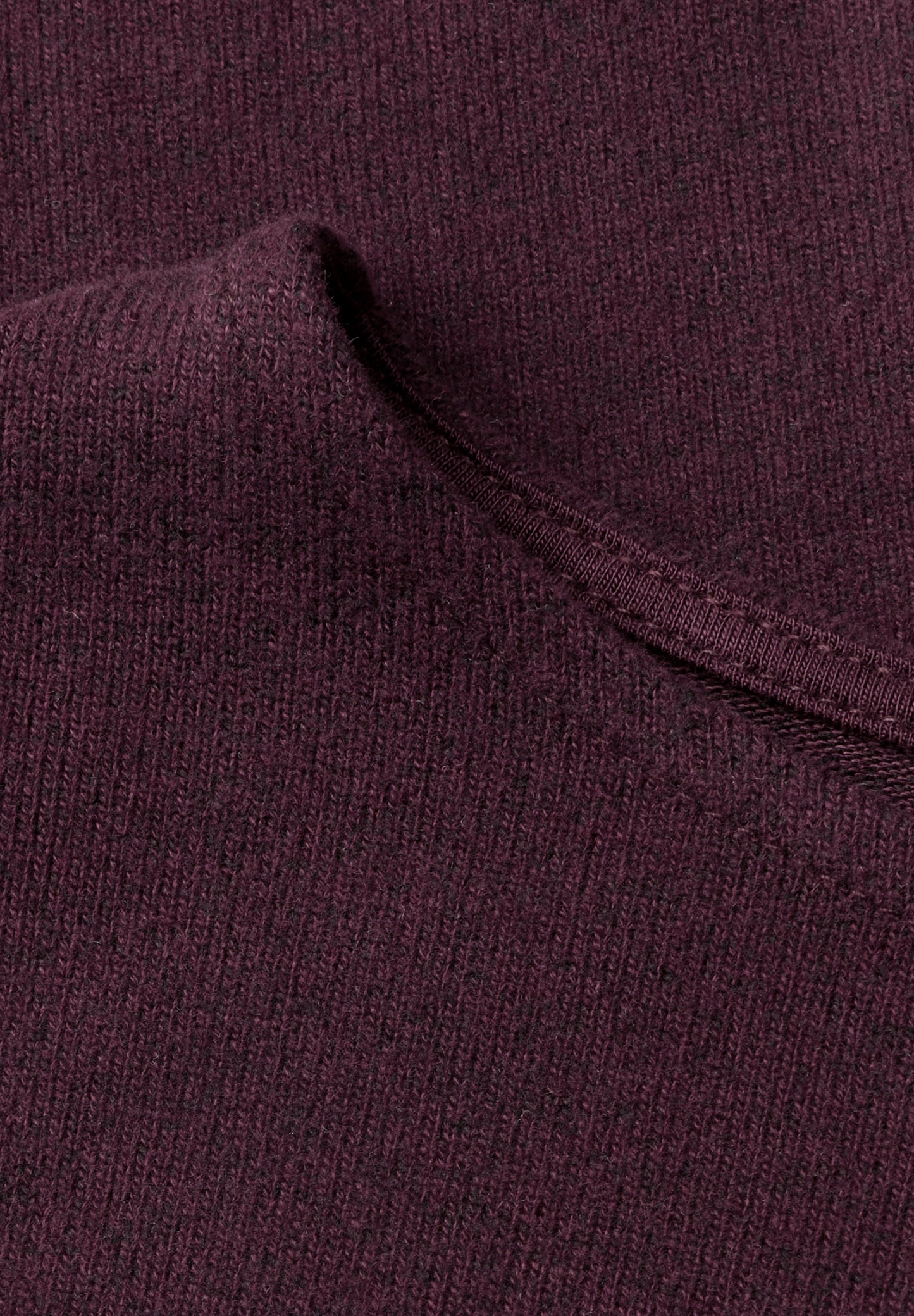 Street One - Langarm Shirt mit Elastikbund - Farbe: rustic rouge mel.
