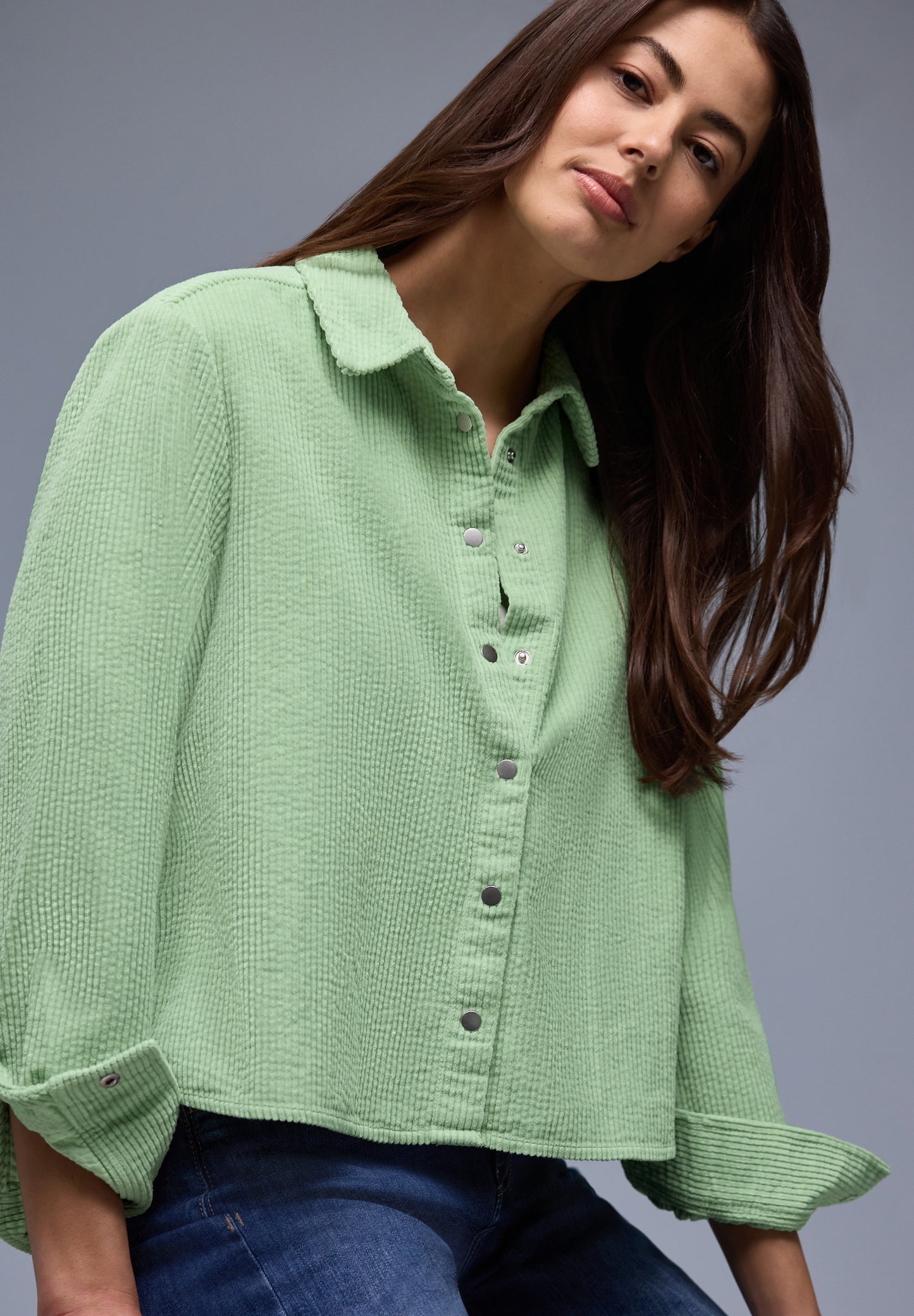 Street One - Hemdbluse - Farbe: pale mint green