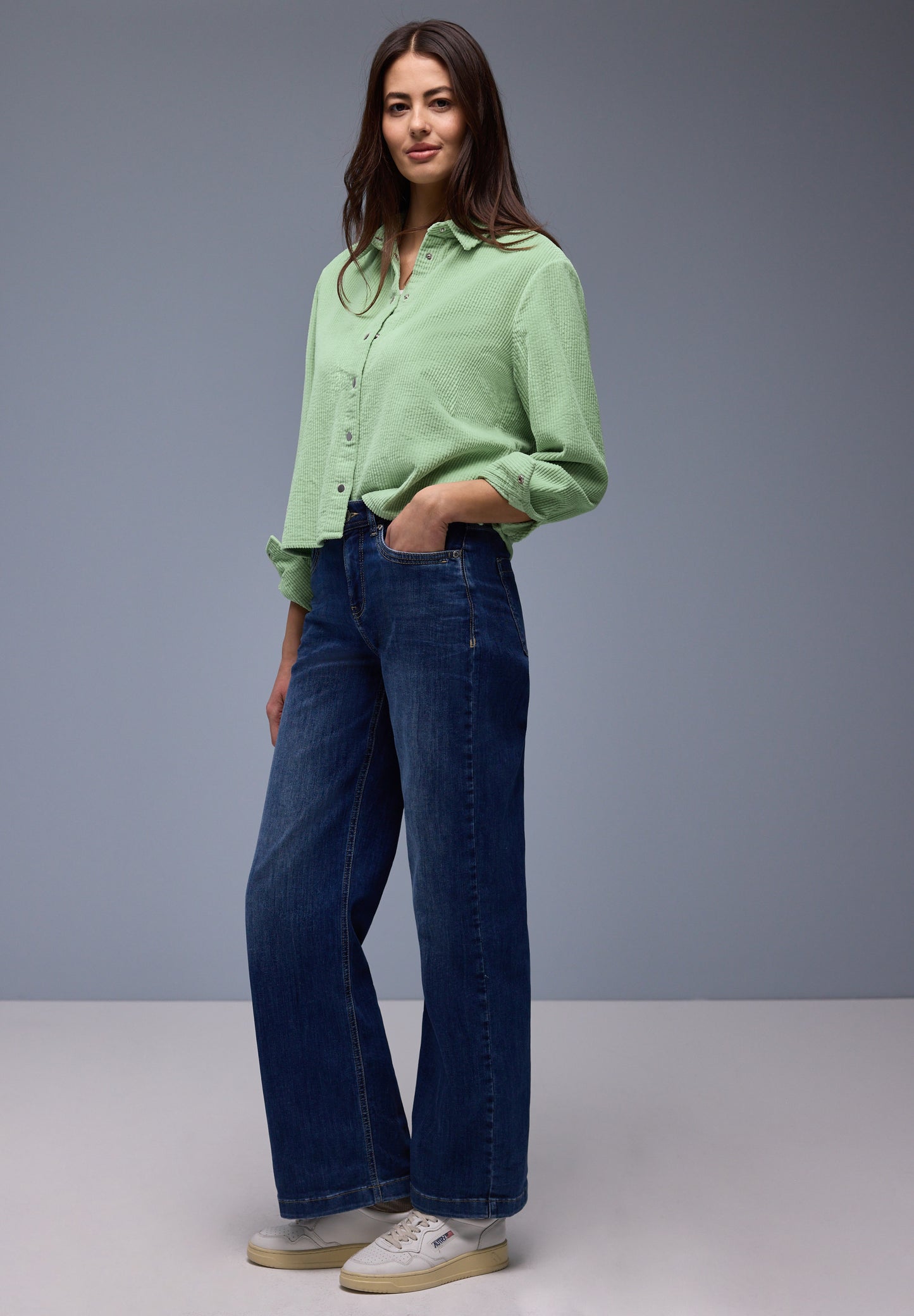 Street One - Hemdbluse - Farbe: pale mint green