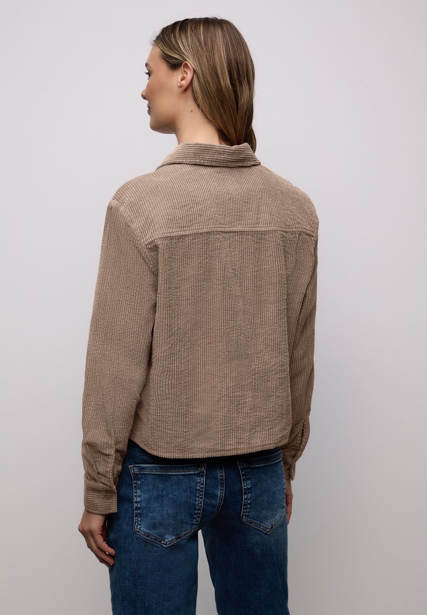 Street One - Hemdbluse - Farbe: light terra mocha