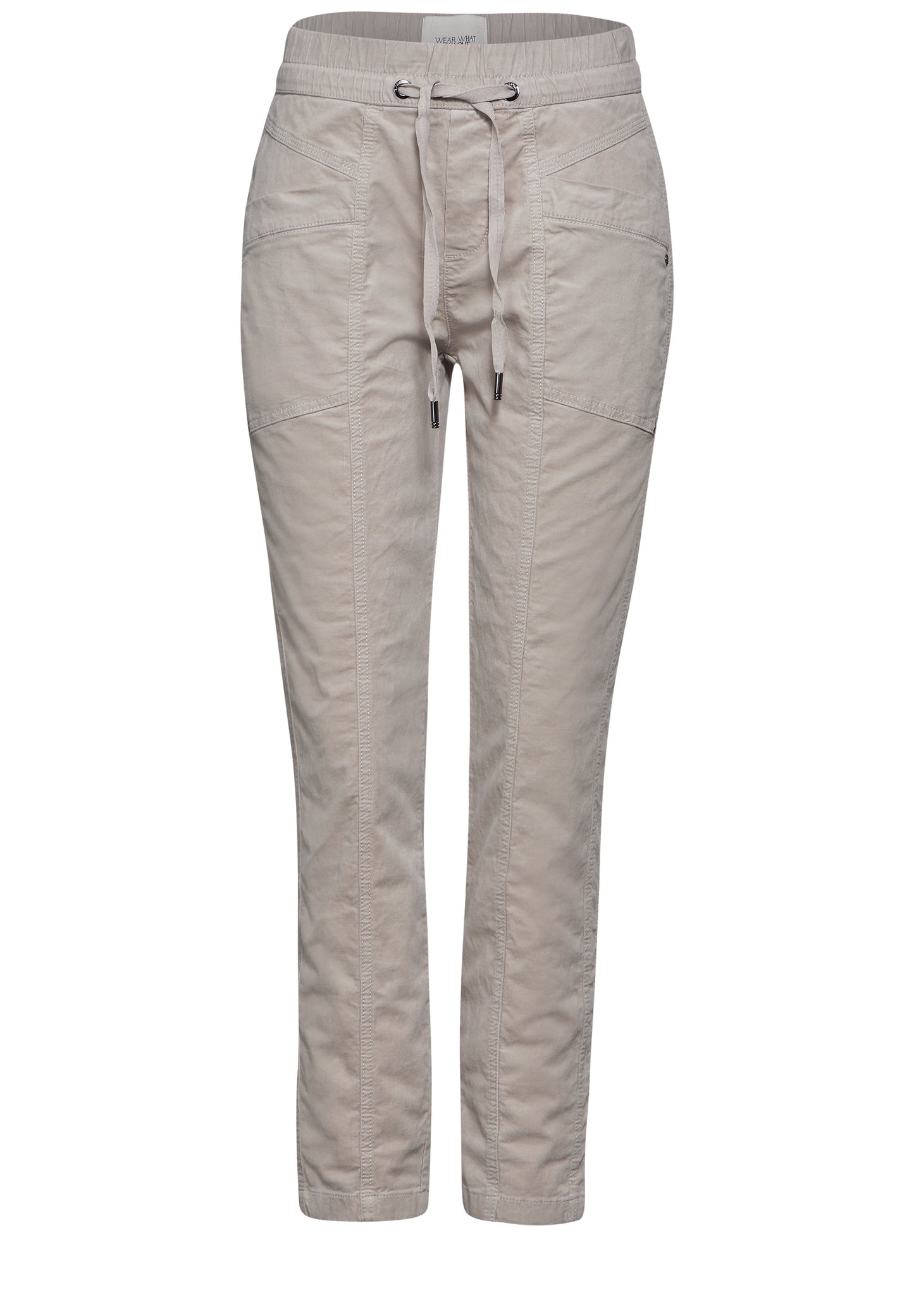 Street One Hose im Casual Fit - Farbe: beige