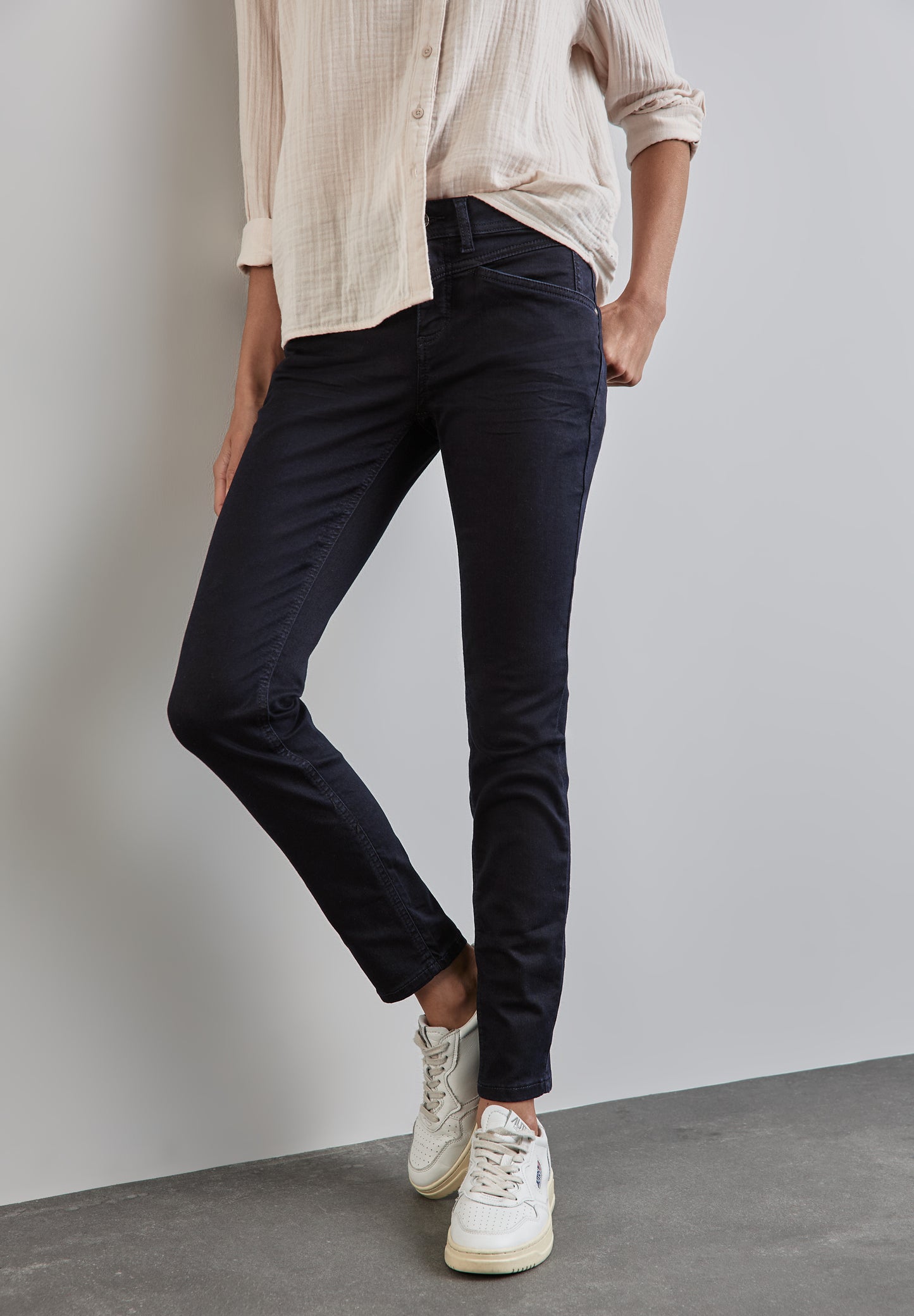 Street One Jeans im Casual Fit - Farbe: clean indigo wash