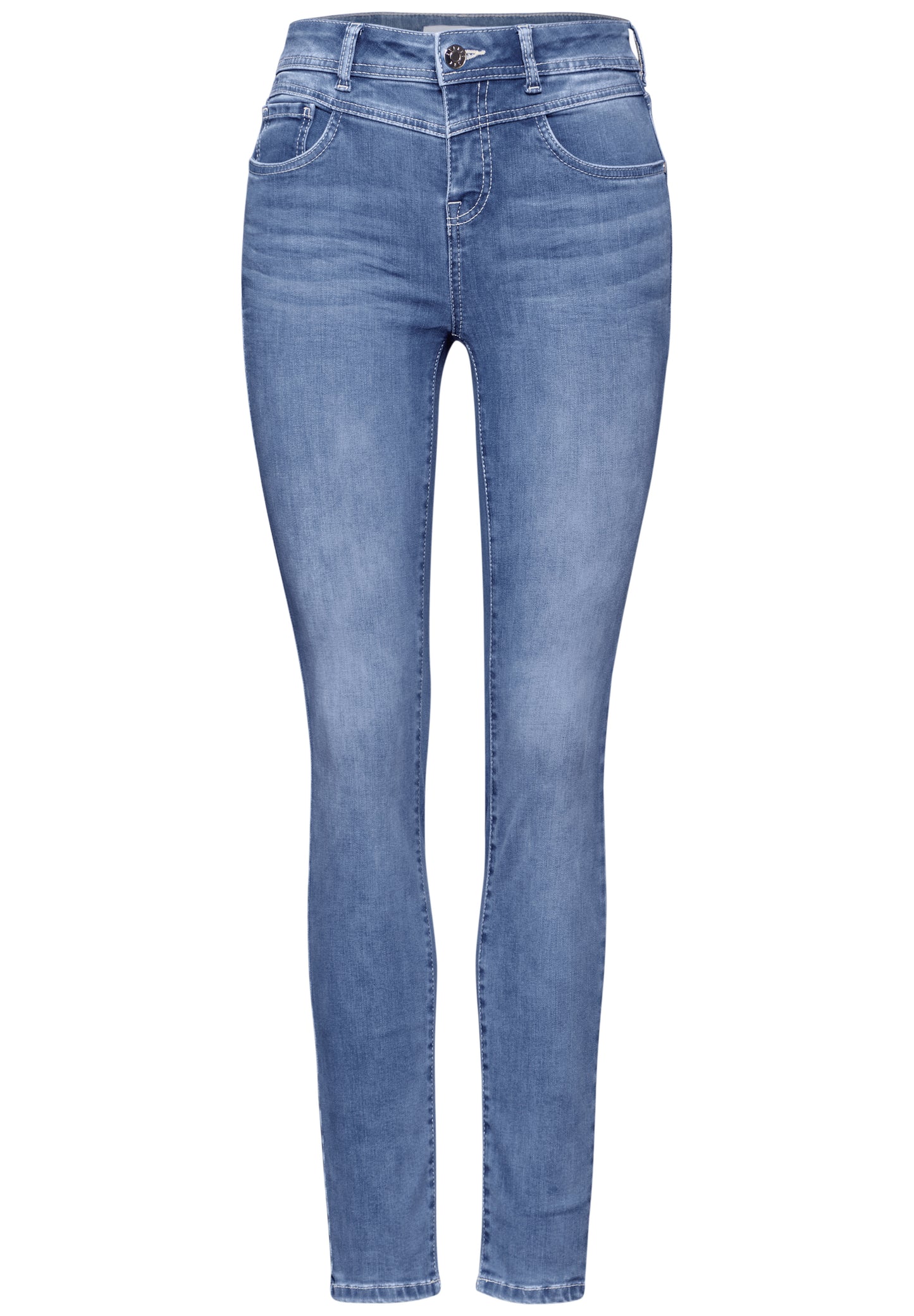 Street One Jeans Hose - Farbe: Light Blue Wash