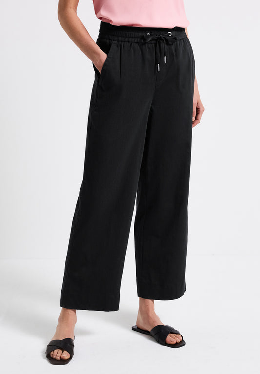 Street One Straight Leg Hose - Farbe: Black