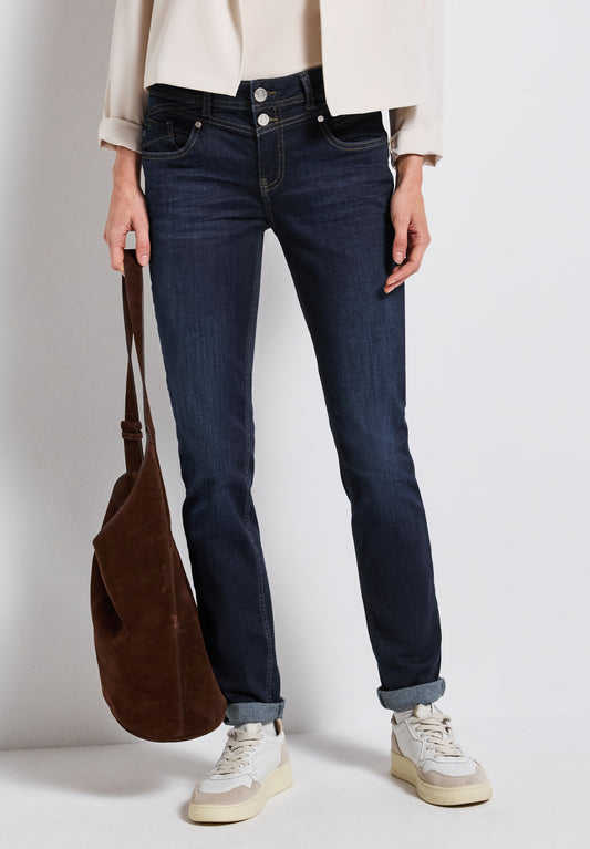 Street One Casual Fit Jeans - Farbe: deep indigo washed