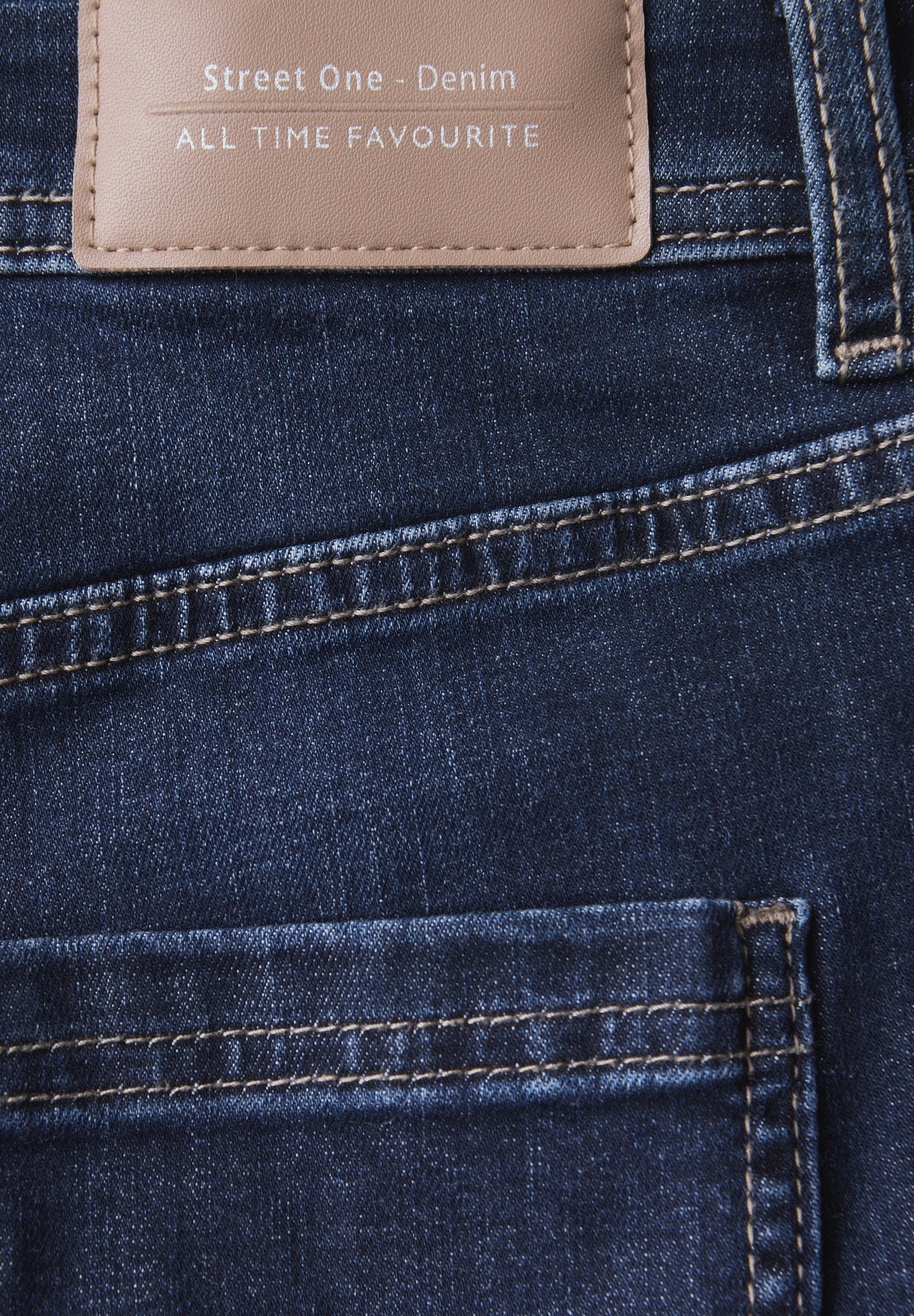 Street One Bootcut Jeans - Farbe: dark indigo washed