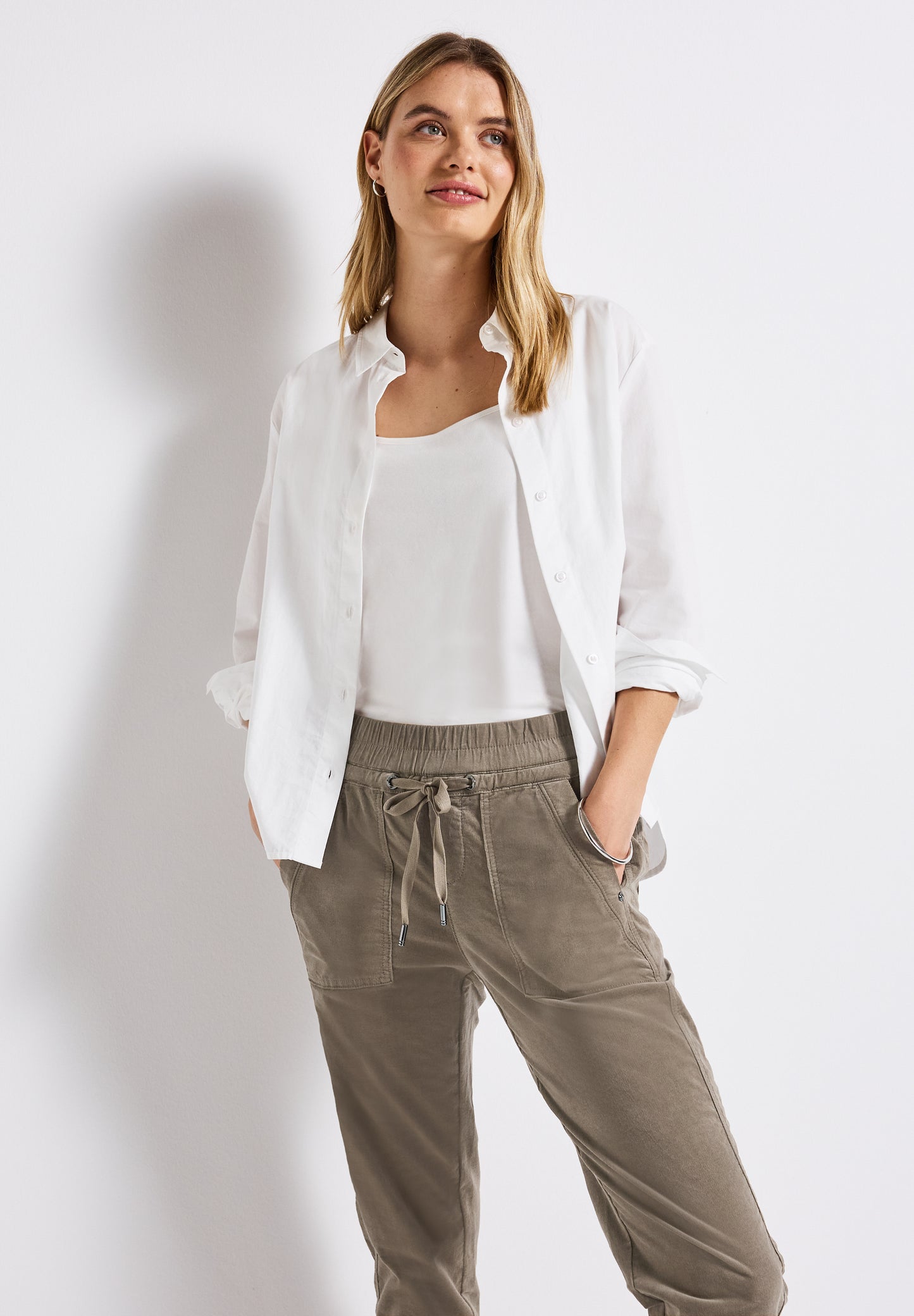 Street One Loose Fit Cordhose - Farbe: bark brown
