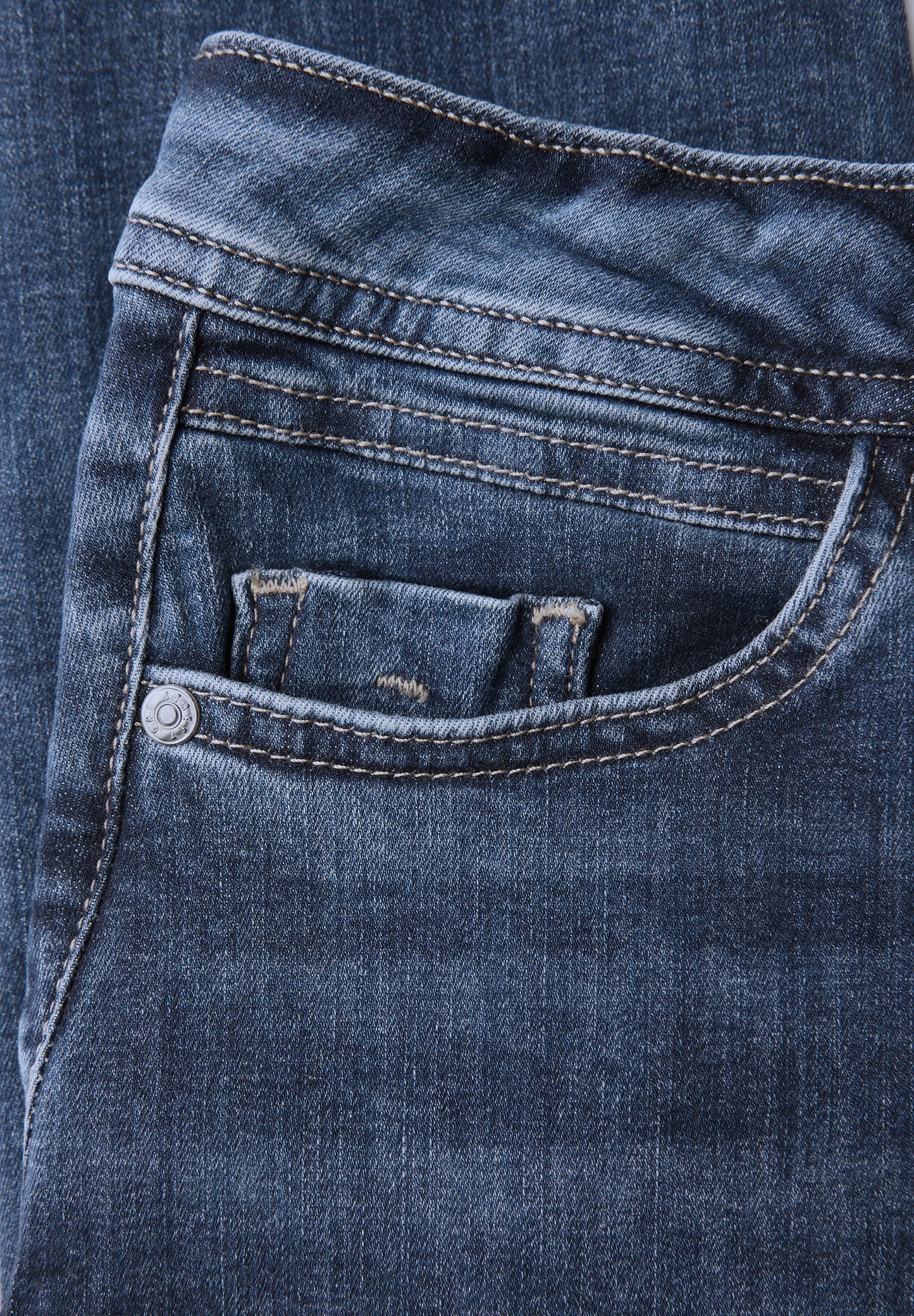 Street One Slim Fit Jeans - Farbe: Dark Blue Random