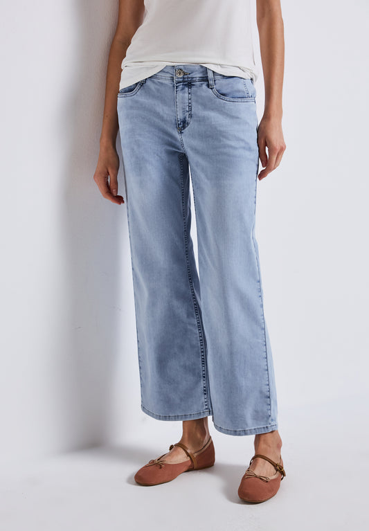 Street One Wide Leg Jeans - Farbe: Ultra Bleach Wash