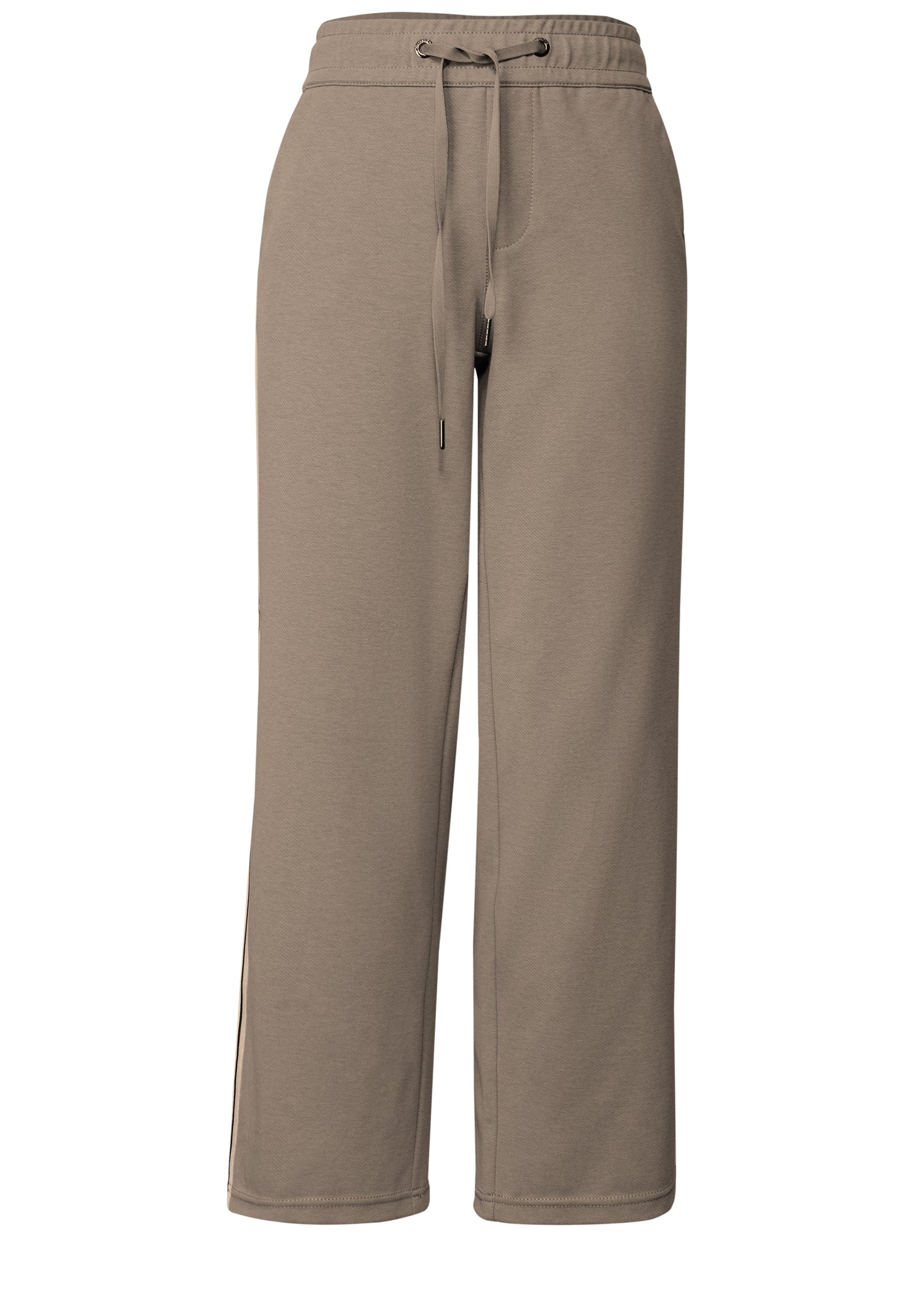 Street One Straight Leg Strukturhose - Farbe: bark brown