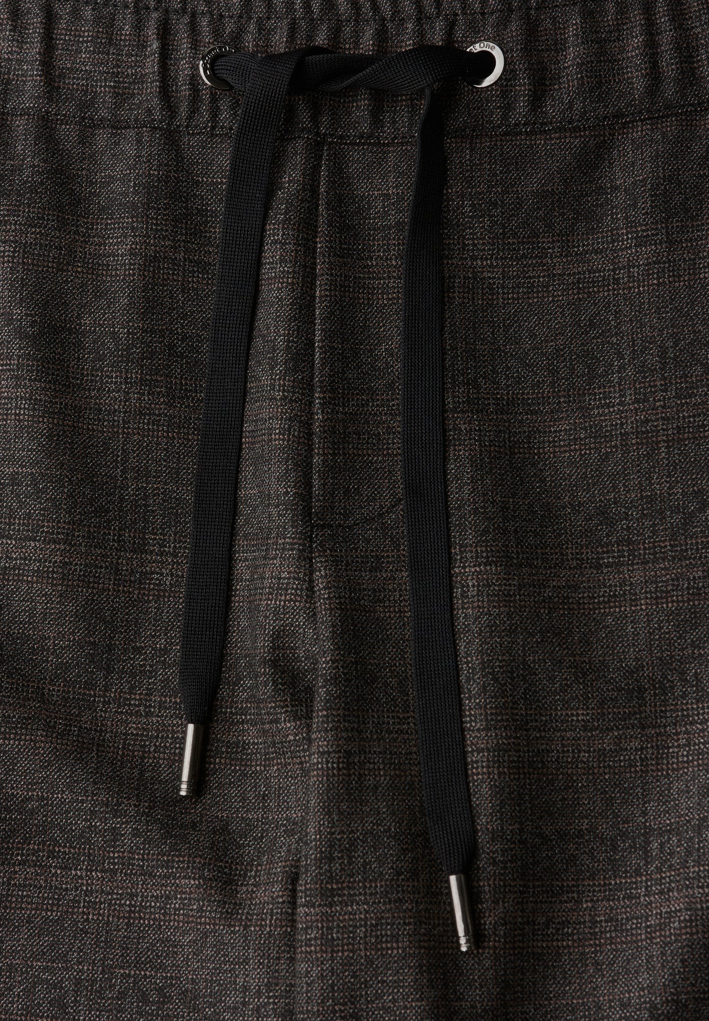 Street One Karierte Cargo Hose - Farbe: silk brown